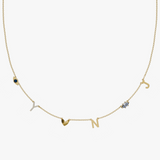 Personalised Charm Necklace classajewellers