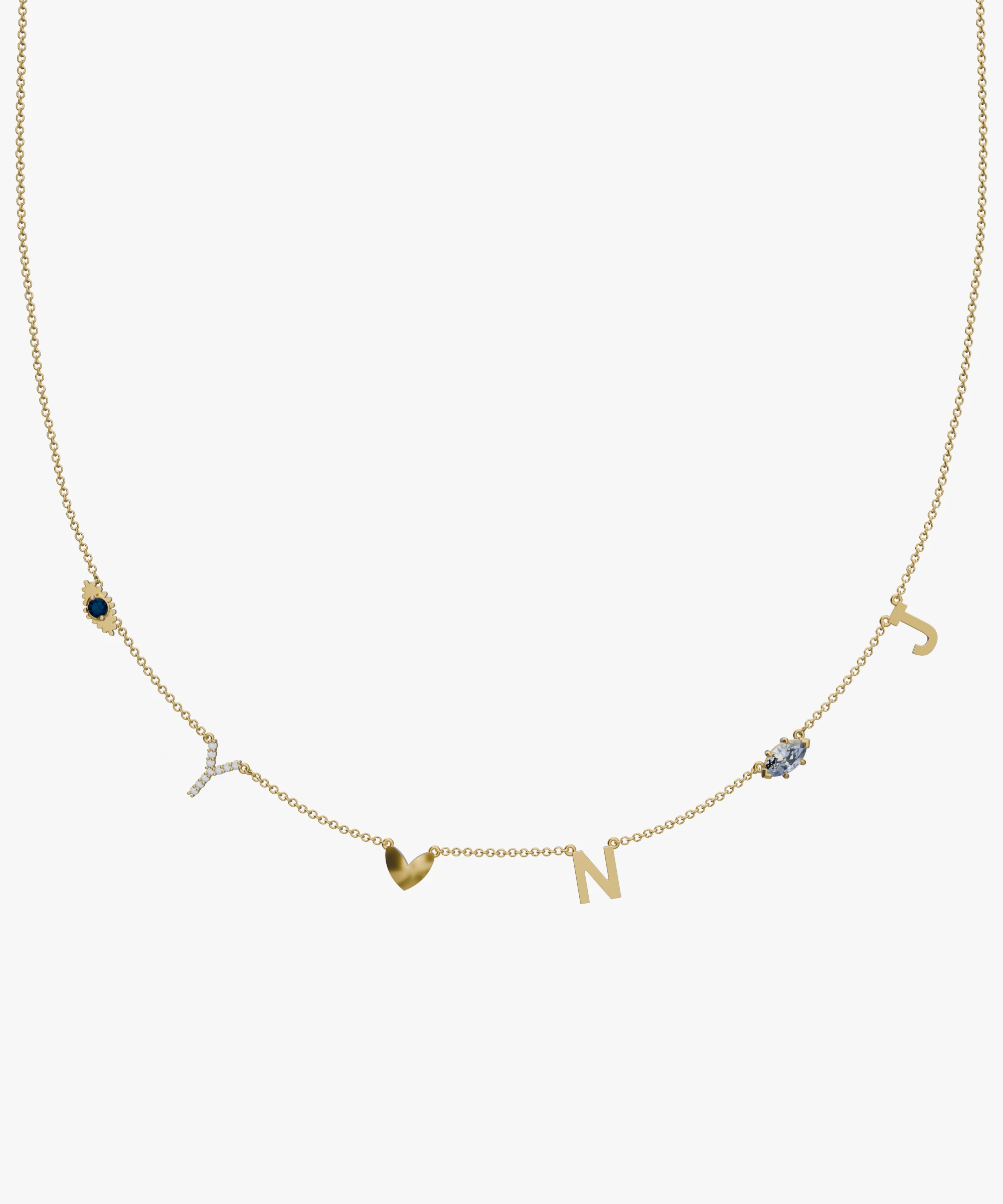 Personalised Charm Necklace classajewellers