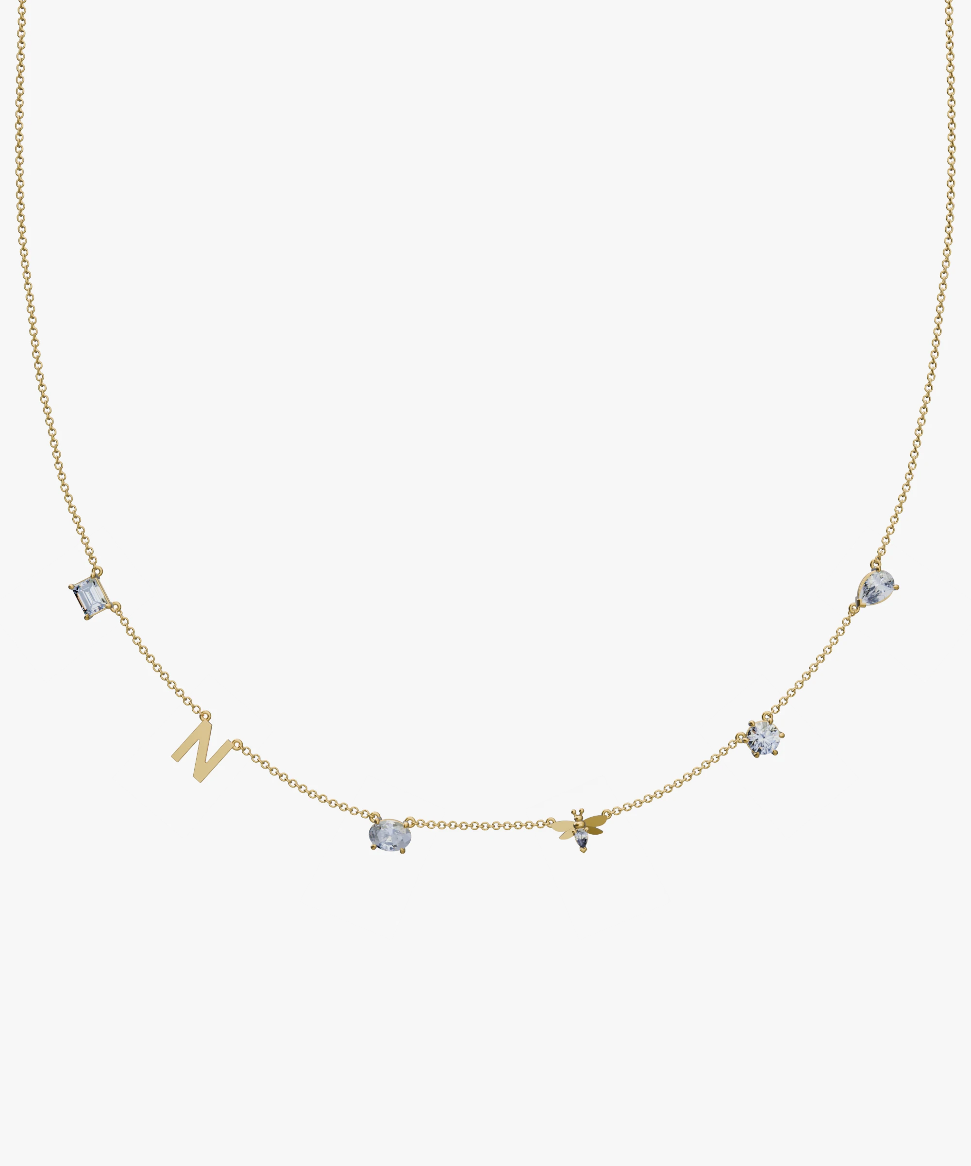 Personalised Charm Necklace classajewellers