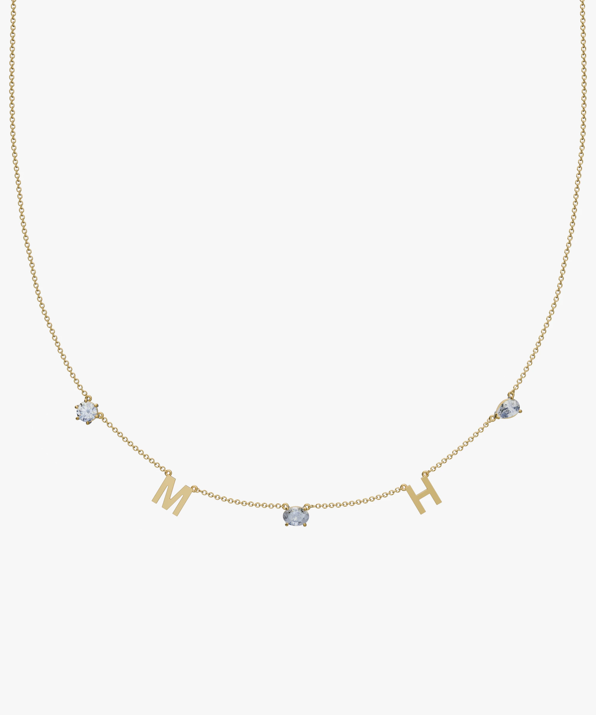 Personalised Charm Necklace classajewellers