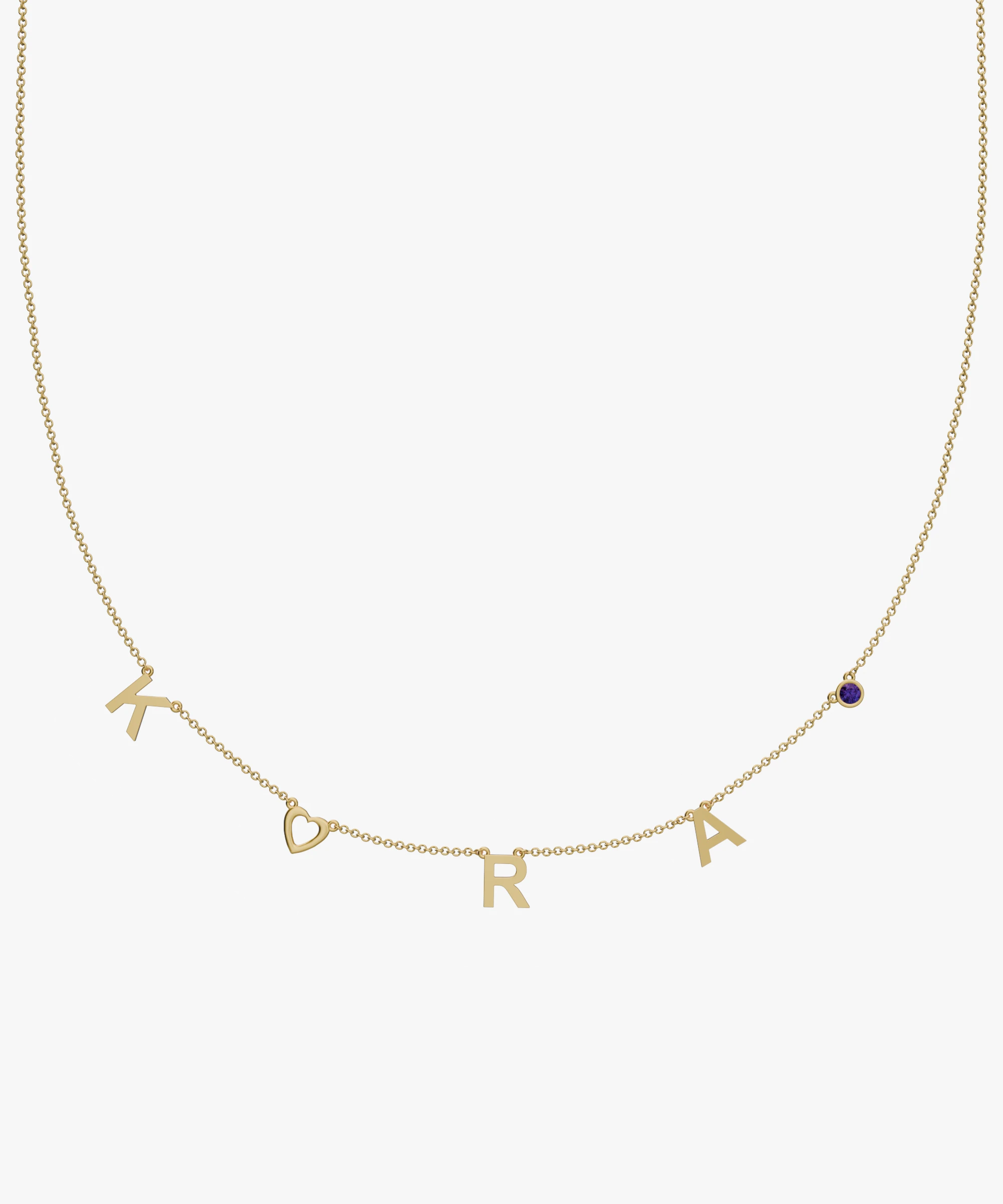 Personalised Charm Necklace classajewellers