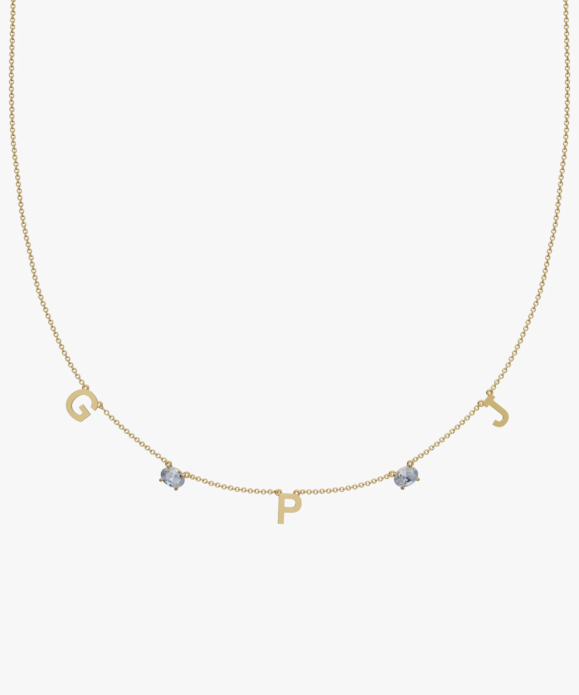 Personalised Charm Necklace classajewellers