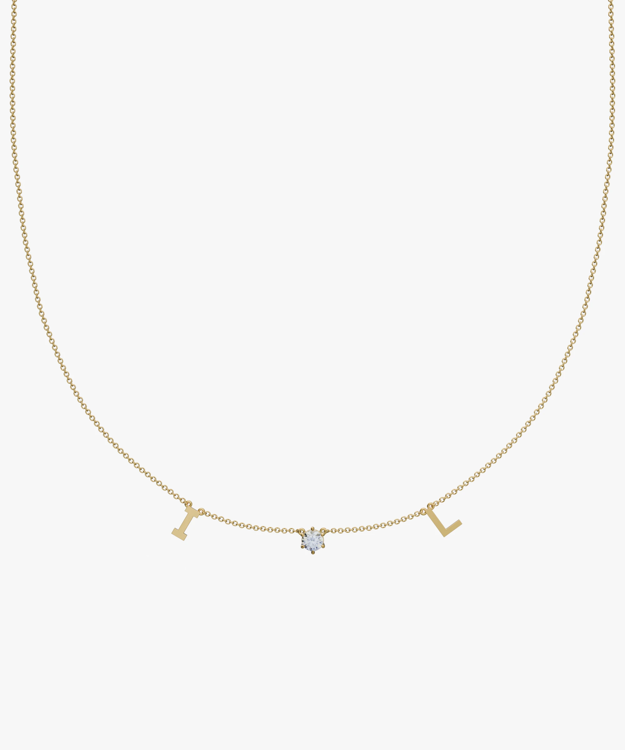 Personalised Charm Necklace classajewellers