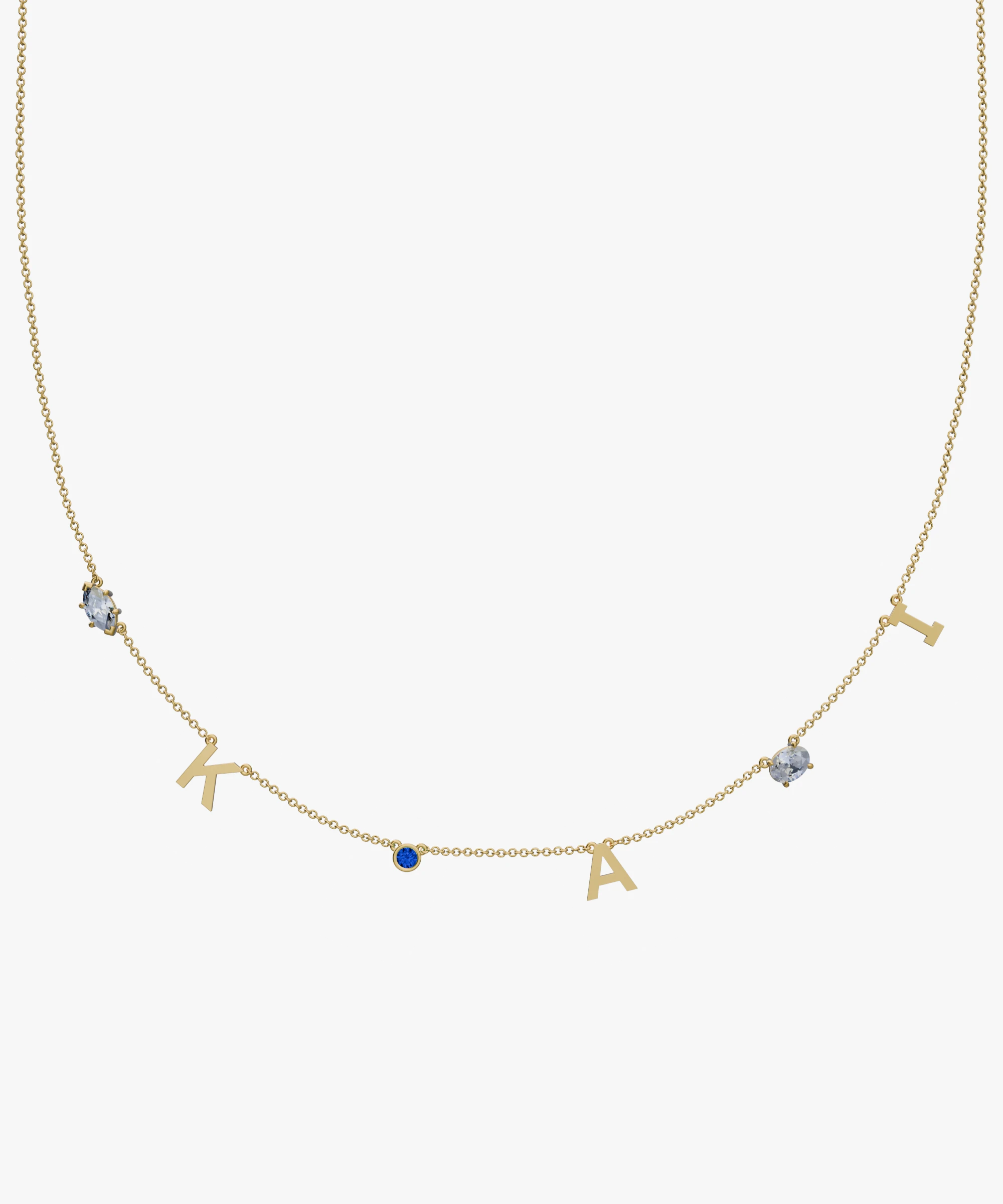 Personalised Charm Necklace classajewellers
