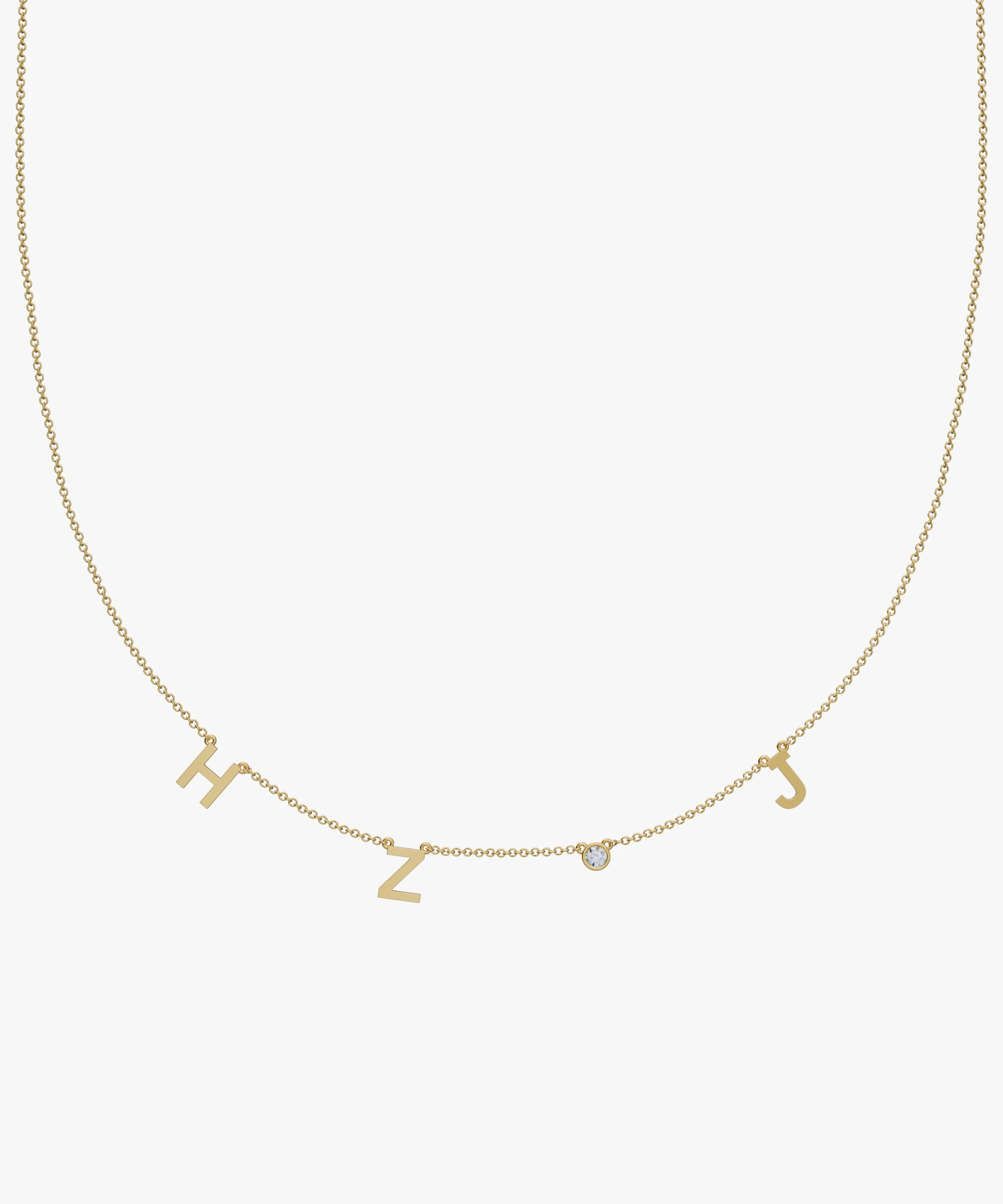Personalised Charm Necklace classajewellers