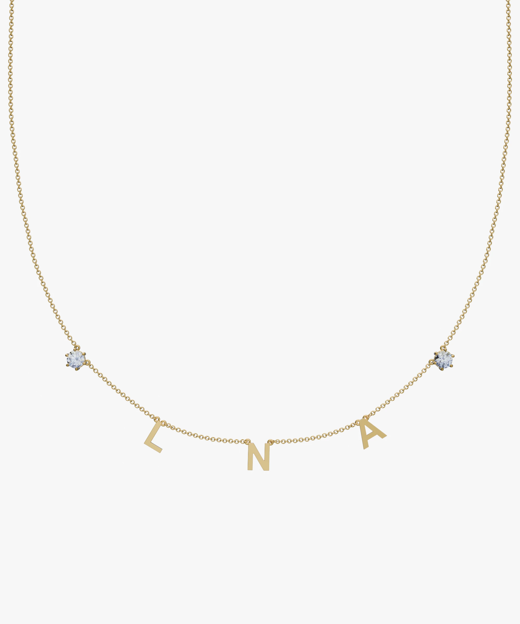 Personalised Charm Necklace classajewellers