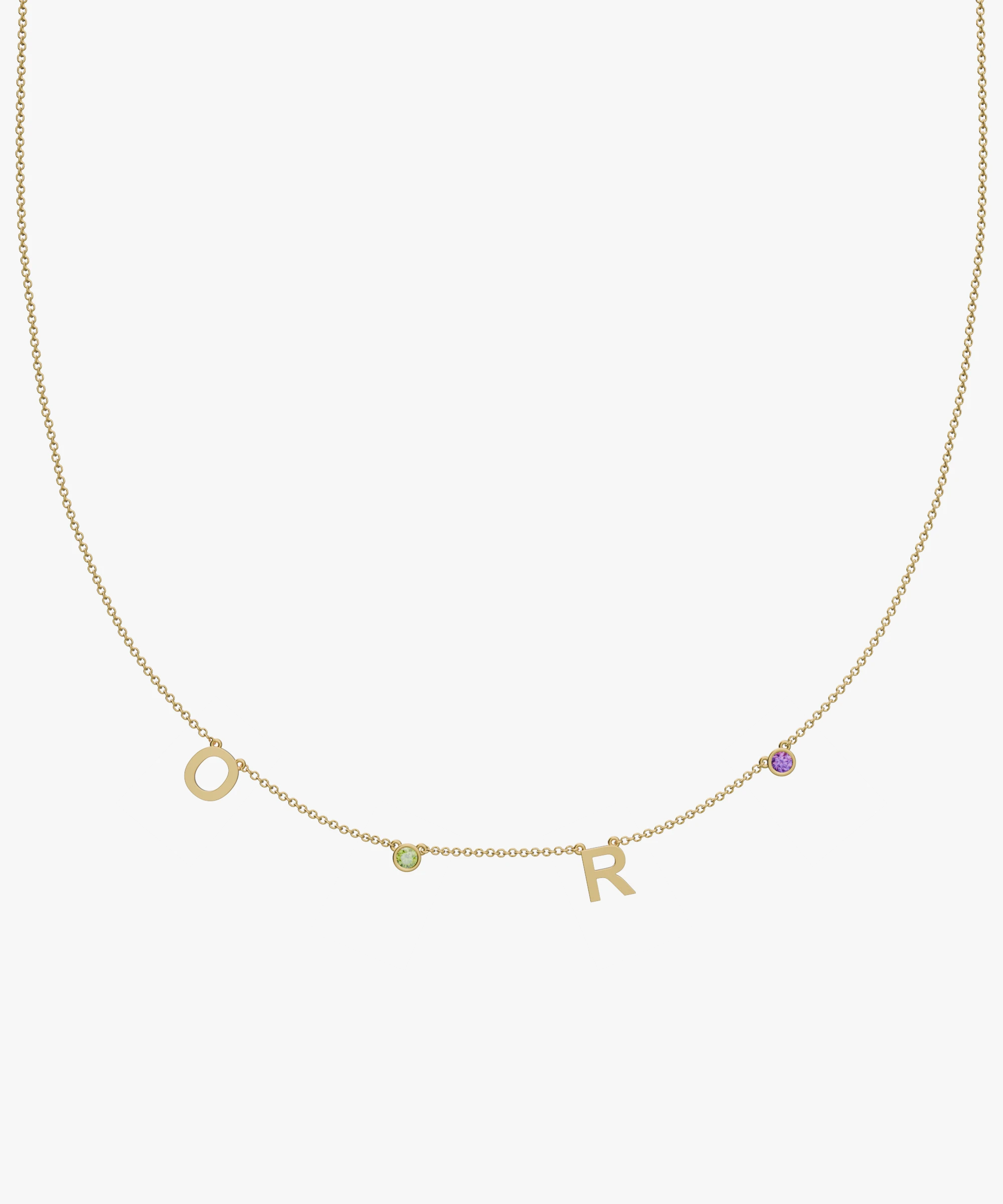 Personalised Charm Necklace classajewellers