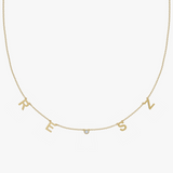 Personalised Charm Necklace classajewellers
