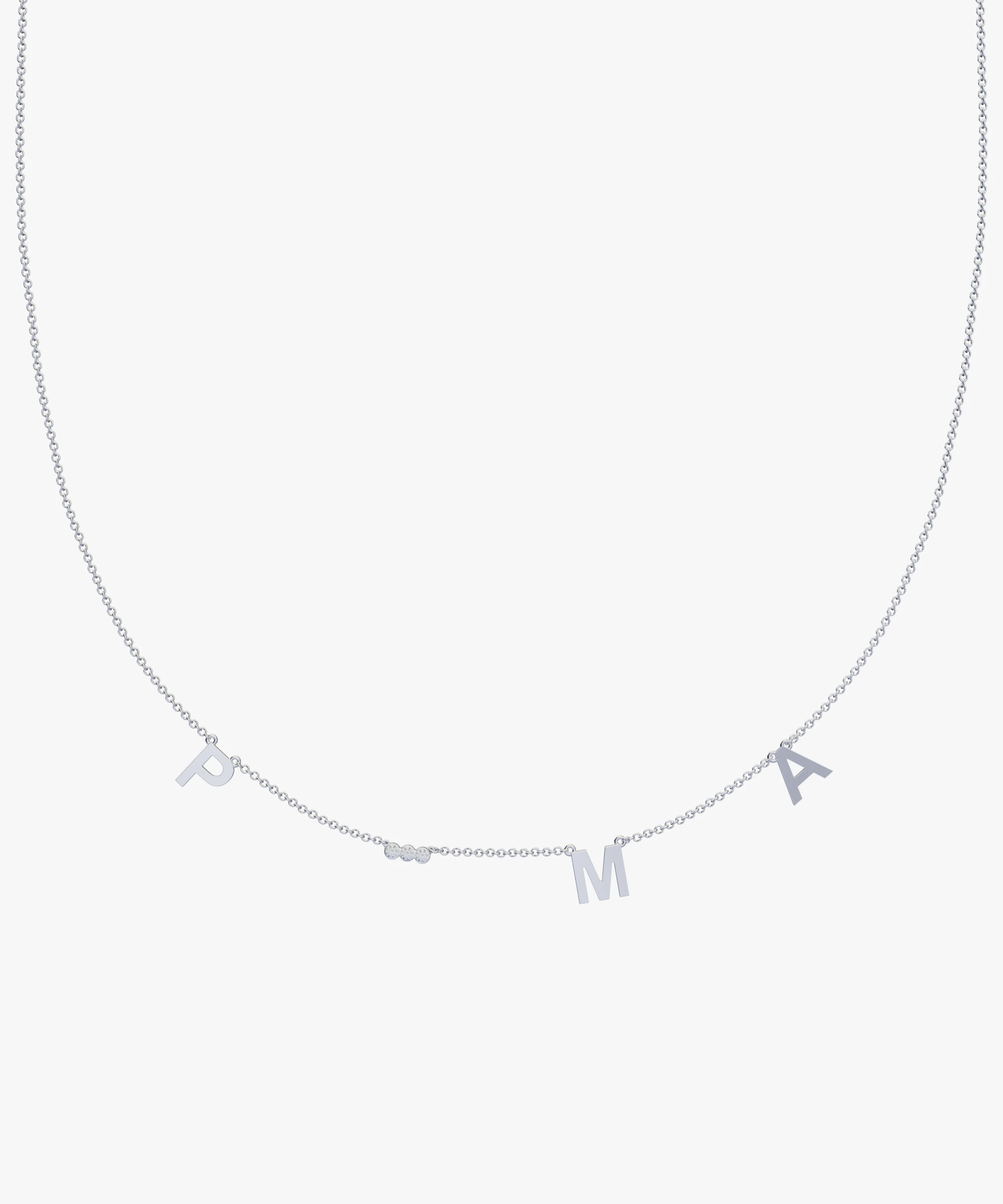 Personalised Charm Necklace classajewellers