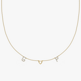 Personalised Charm Necklace classajewellers