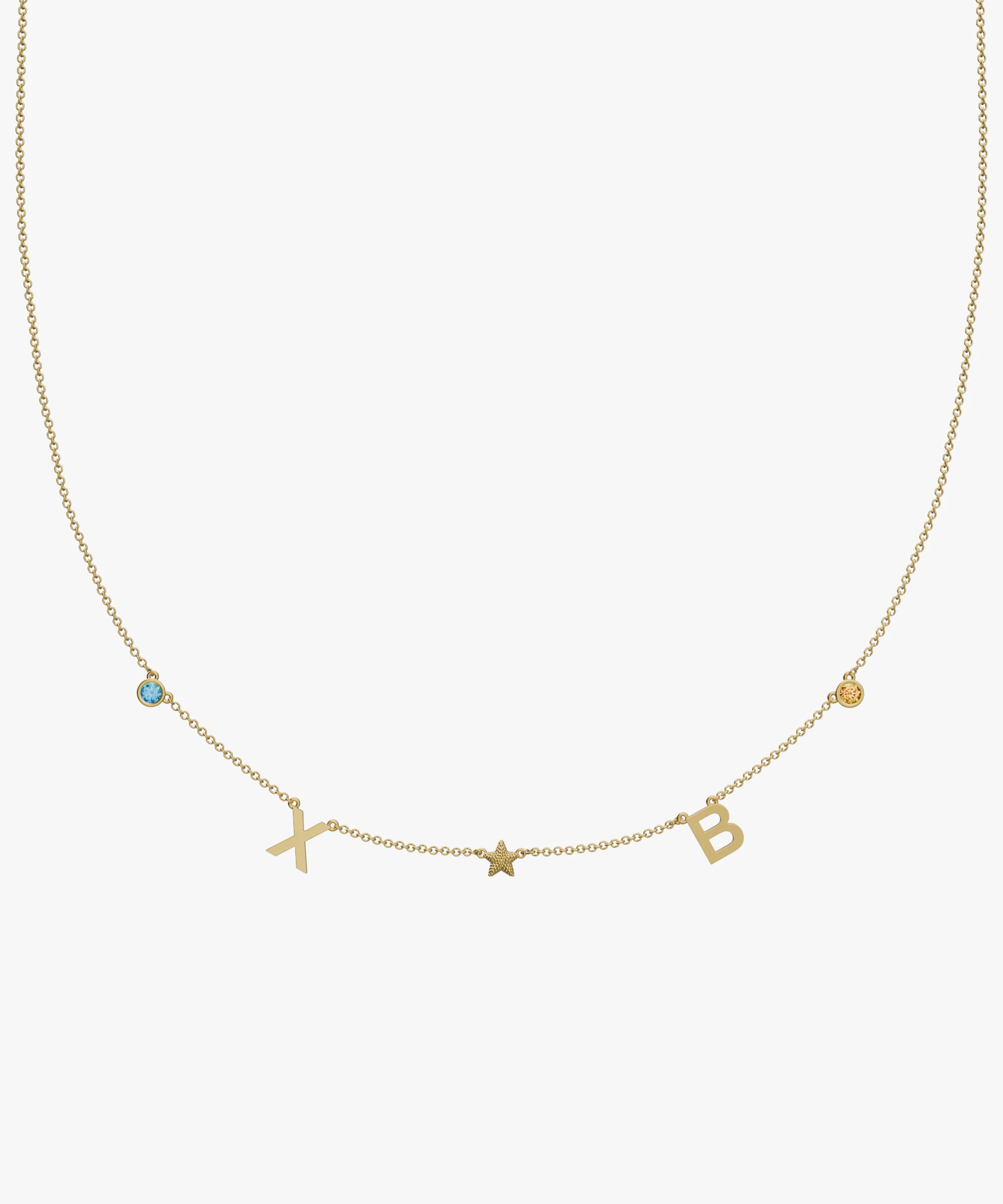 Personalised Charm Necklace classajewellers