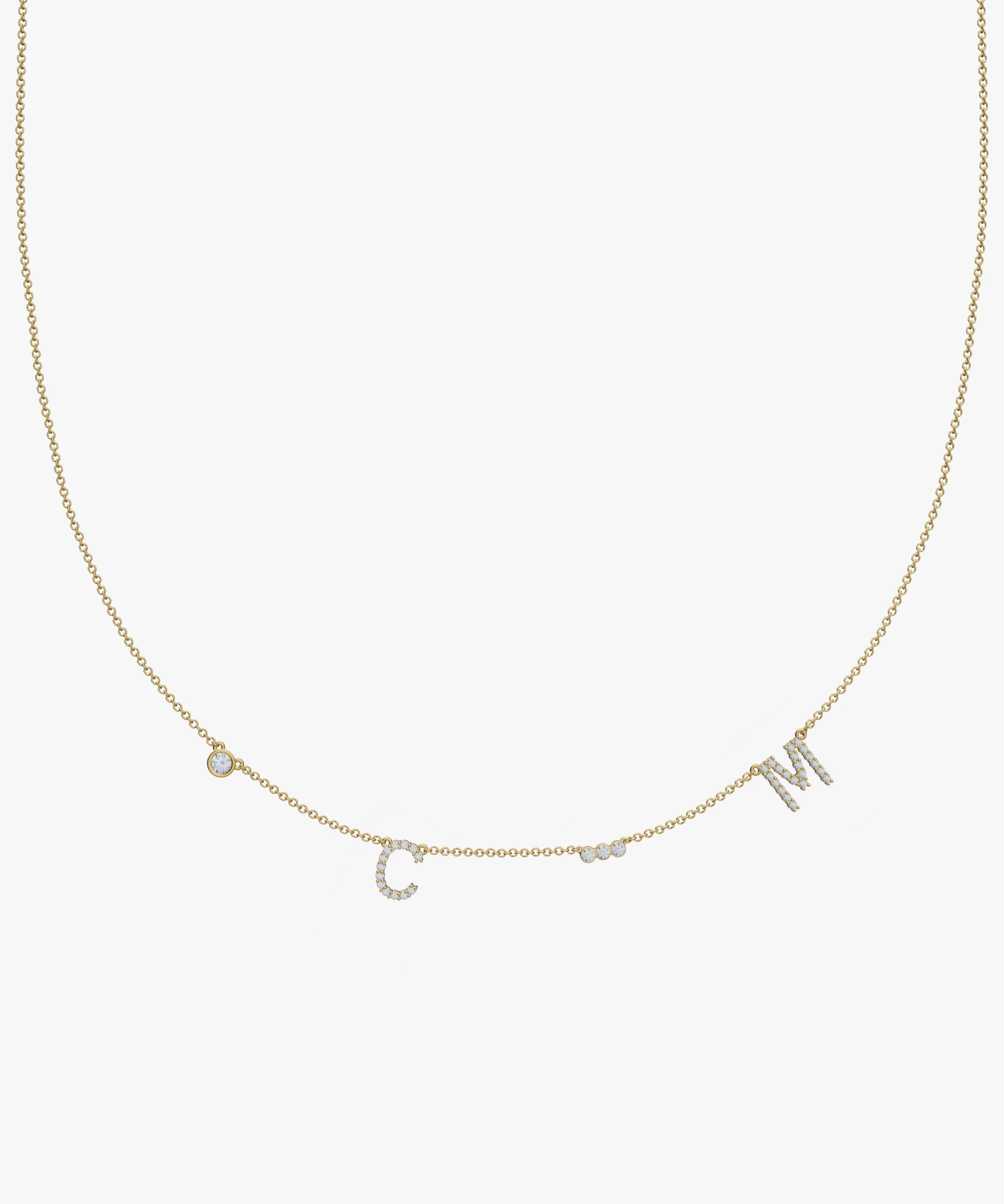 Personalised Charm Necklace classajewellers