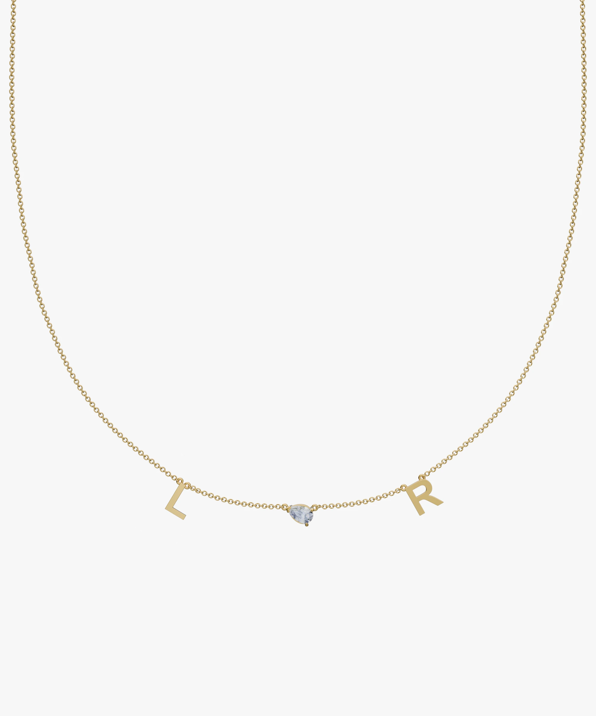 Personalised Charm Necklace classajewellers