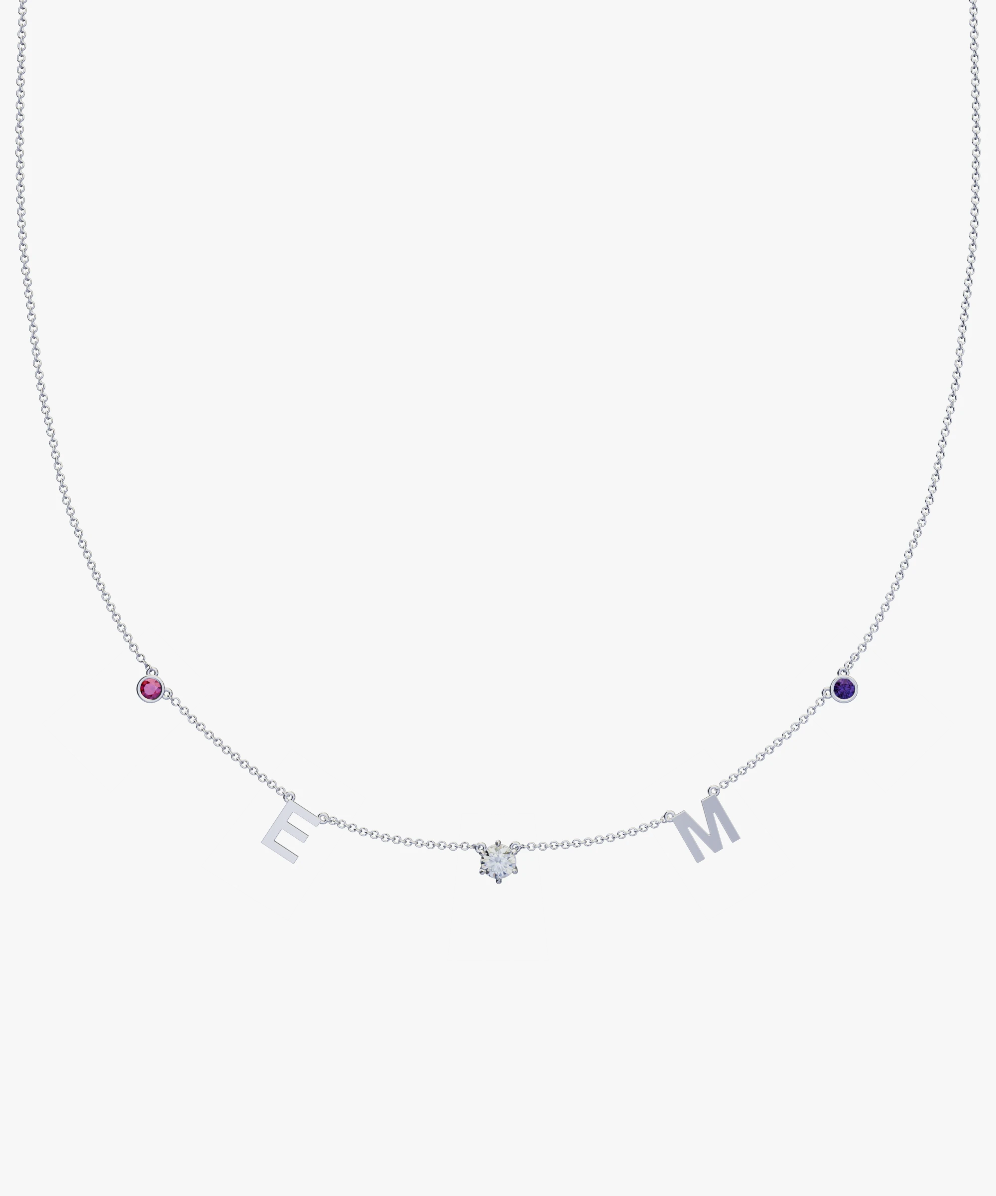 Personalised Charm Necklace classajewellers