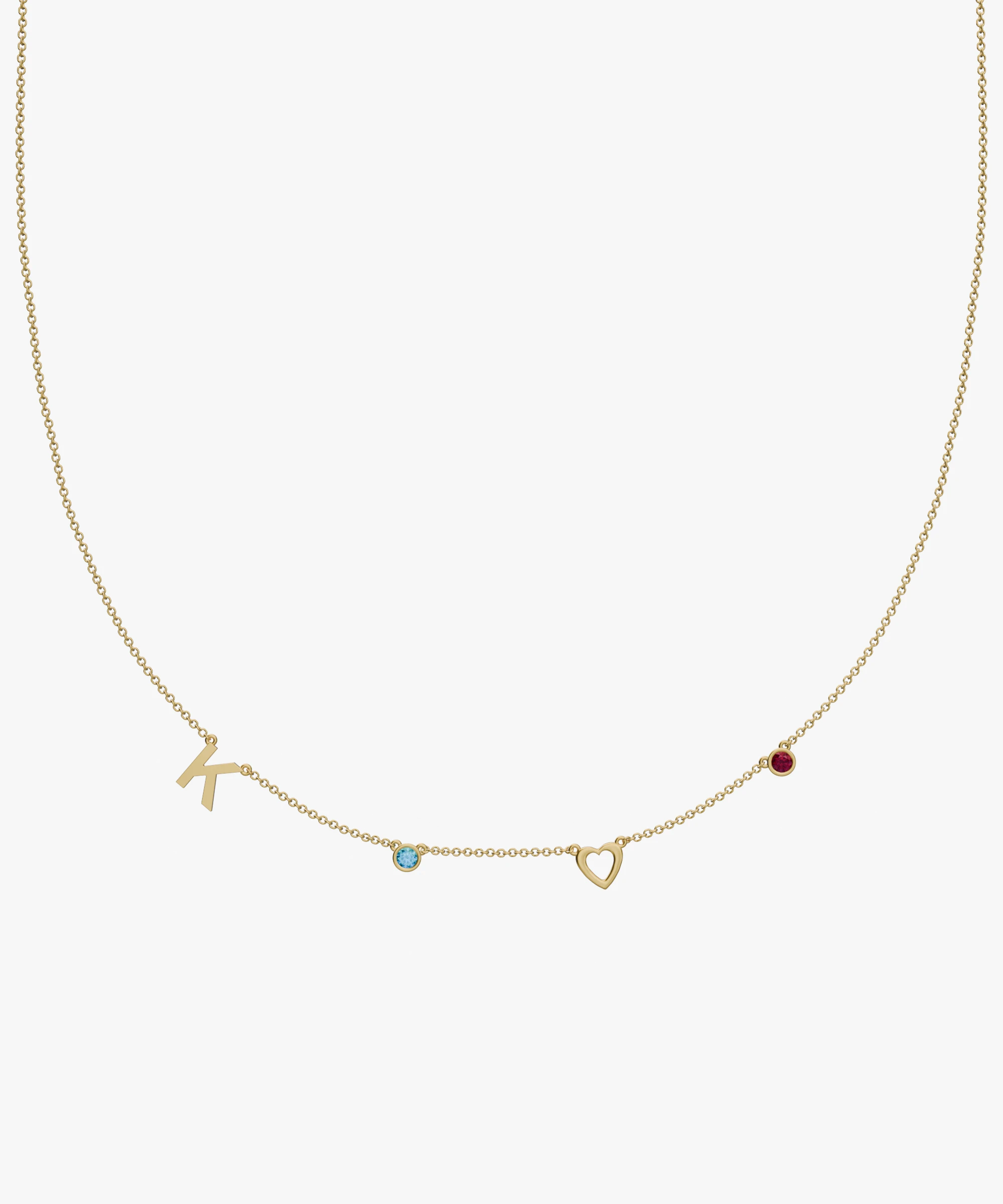 Personalised Charm Necklace classajewellers