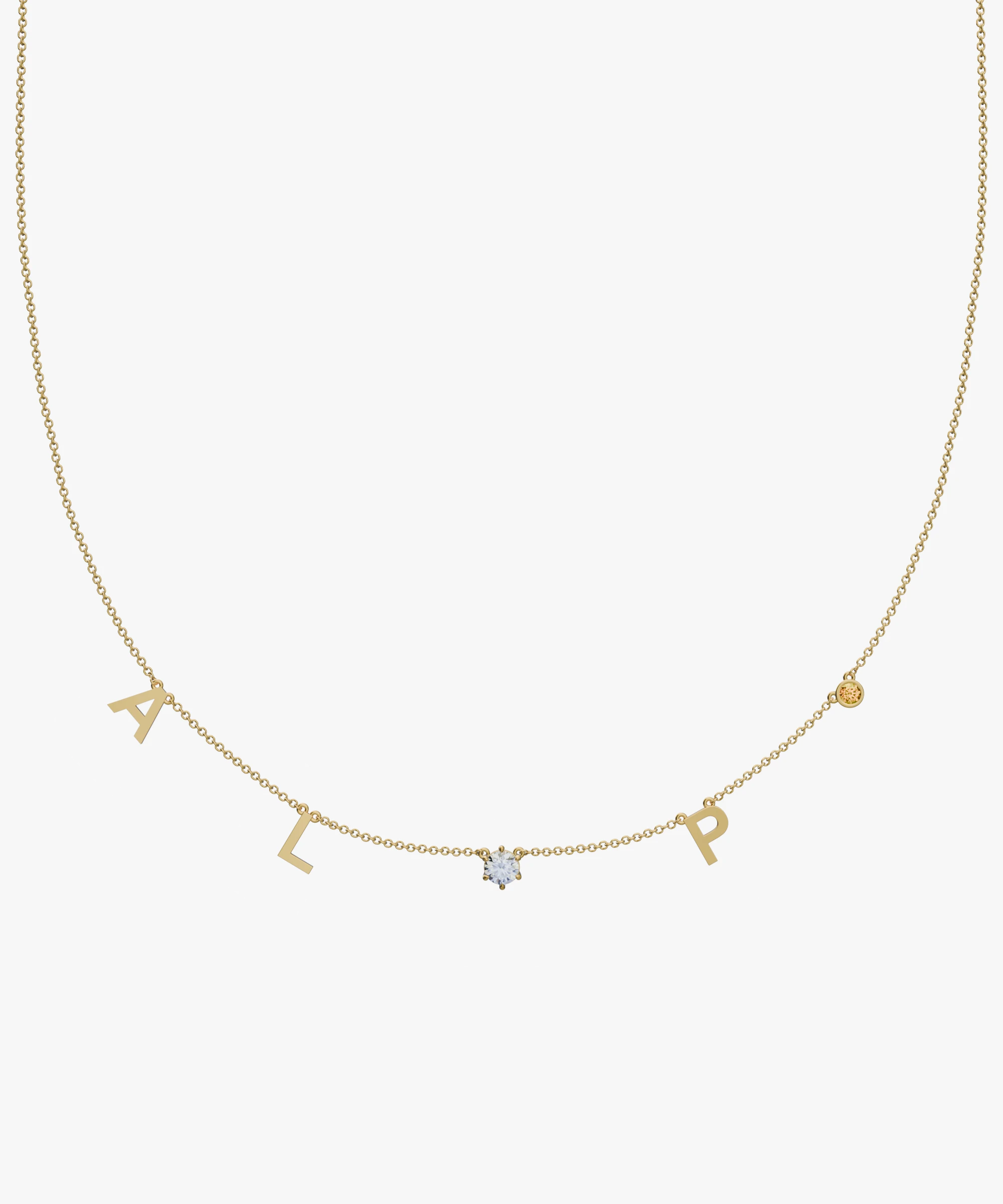 Personalised Charm Necklace classajewellers