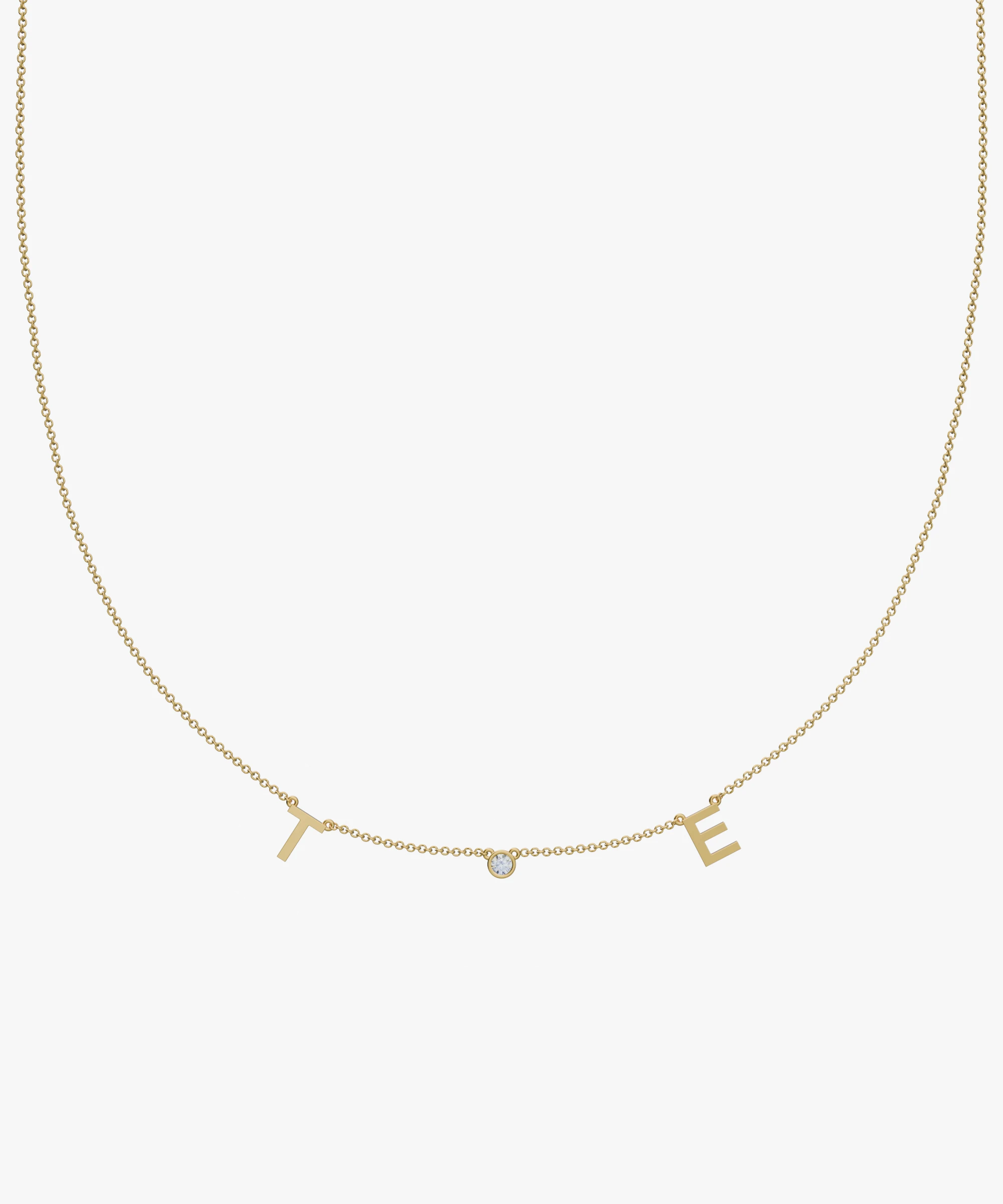 Personalised Charm Necklace classajewellers