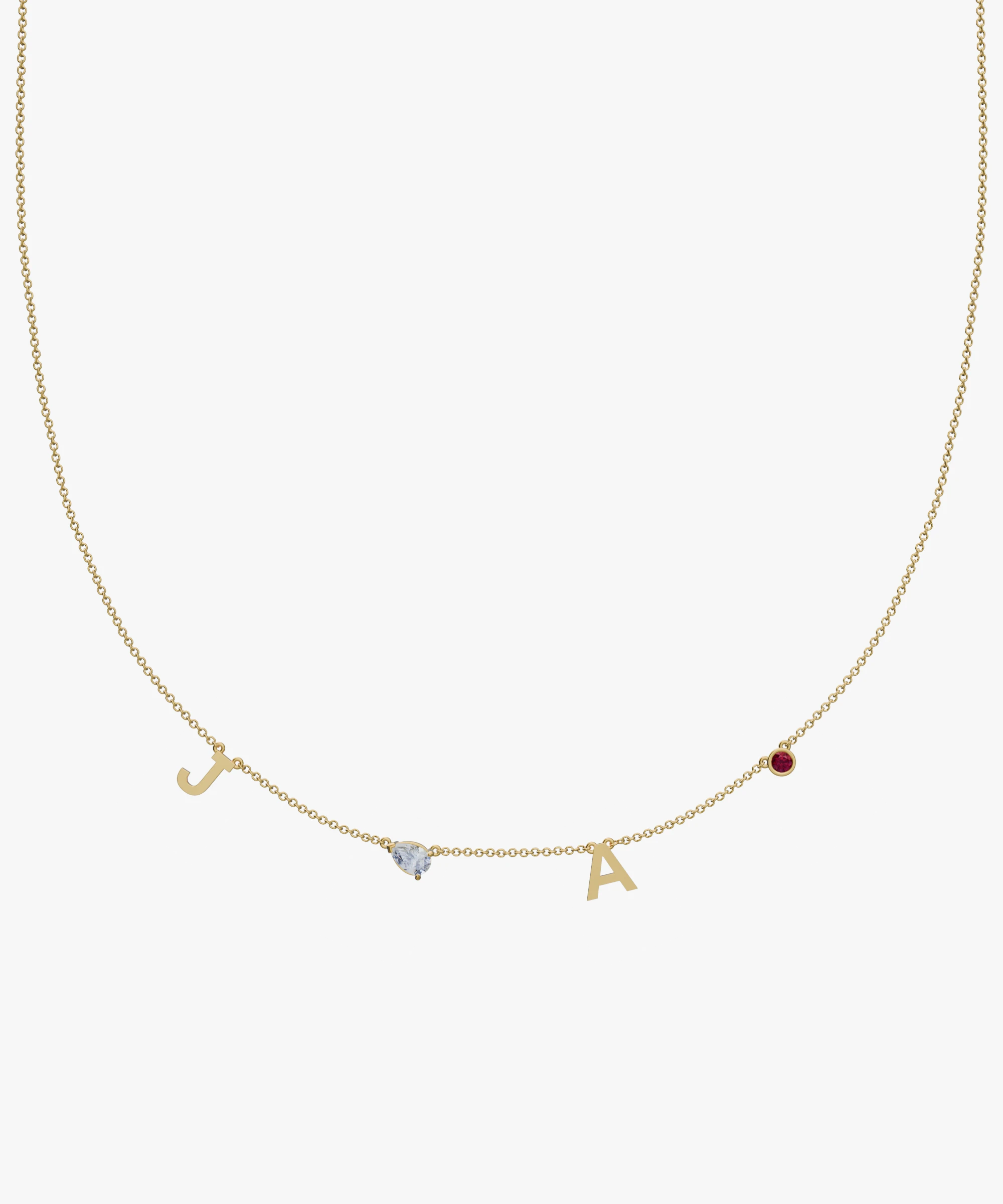 Personalised Charm Necklace classajewellers