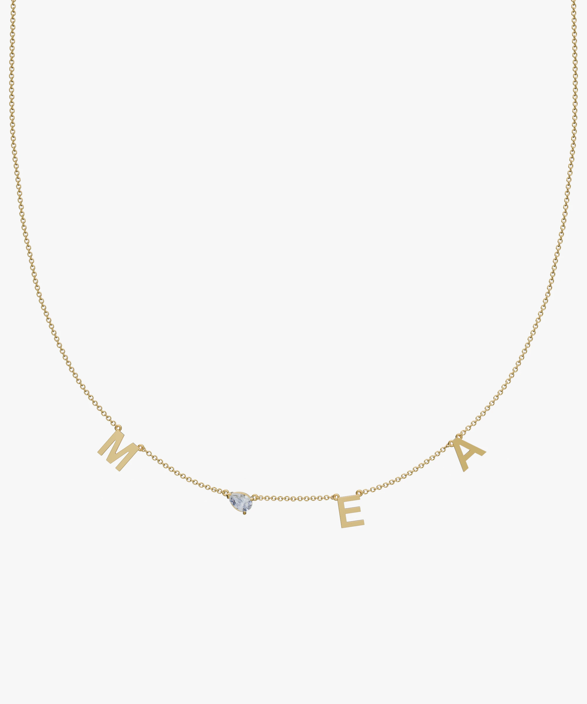 Personalised Charm Necklace classajewellers