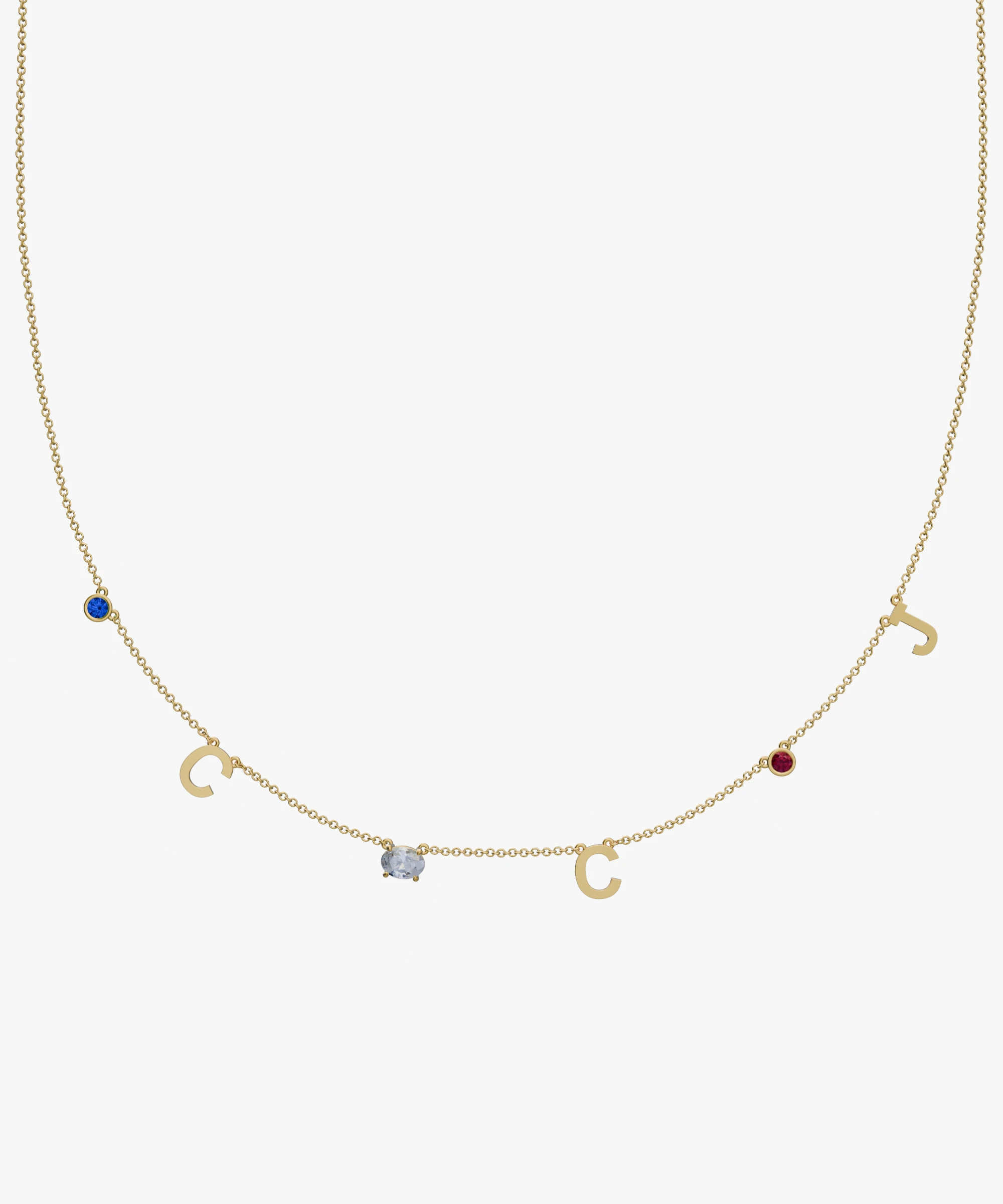 Personalised Charm Necklace classajewellers