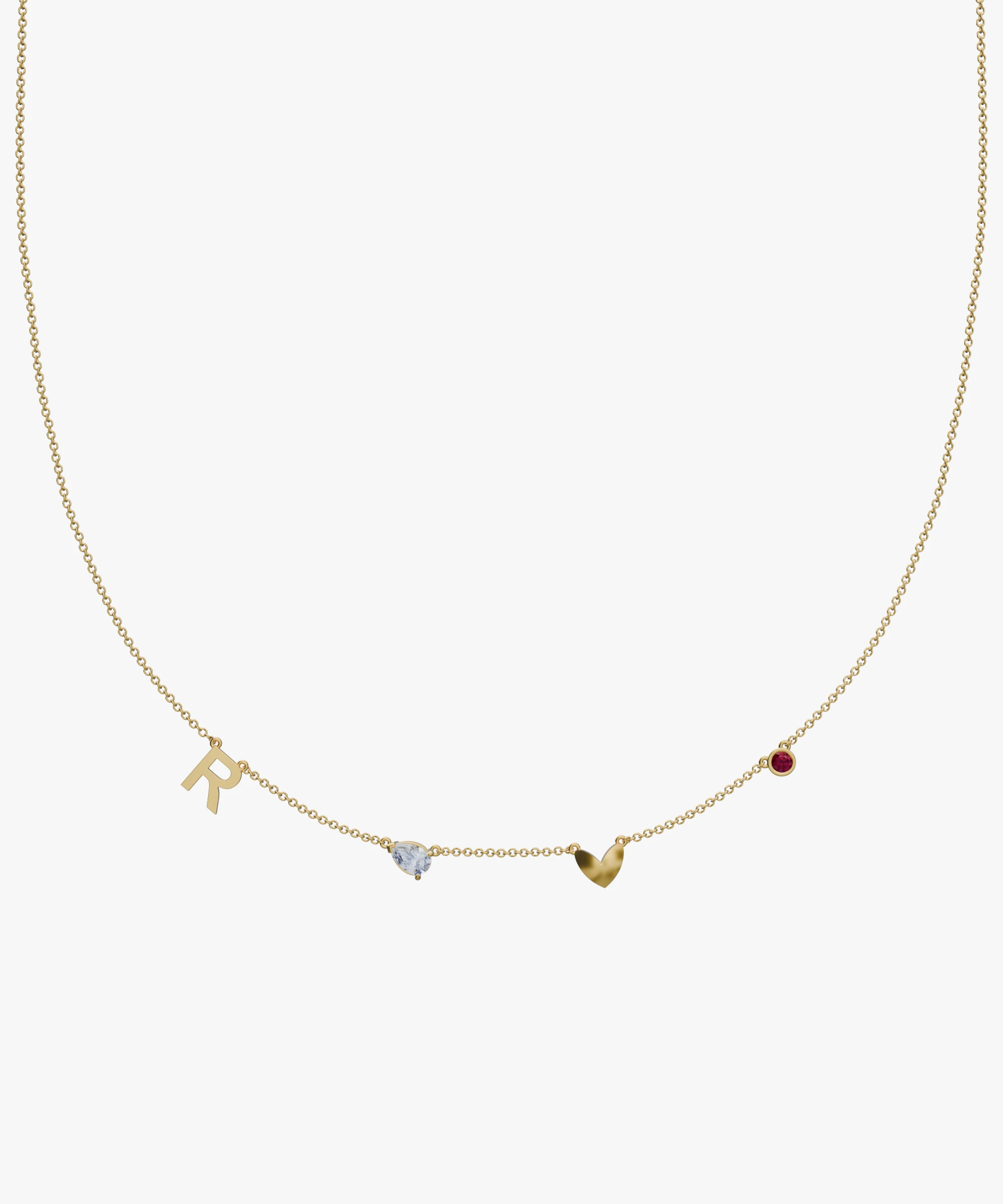 Personalised Charm Necklace classajewellers