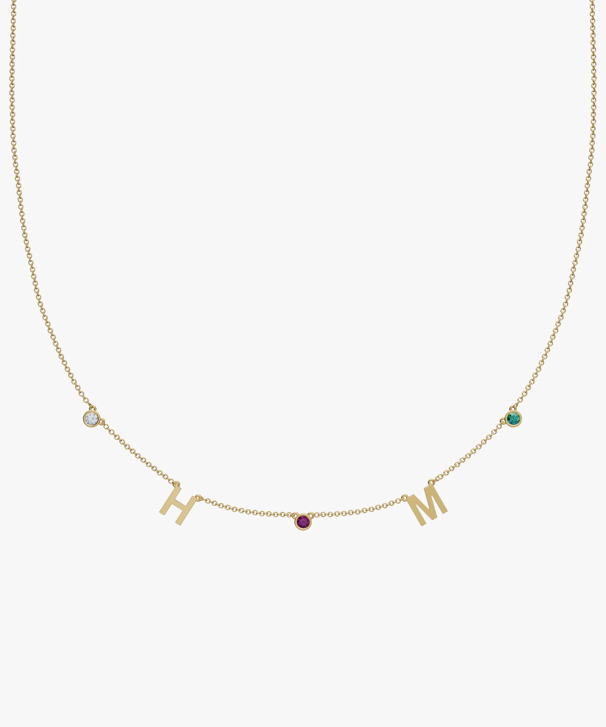 Personalised Charm Necklace classajewellers