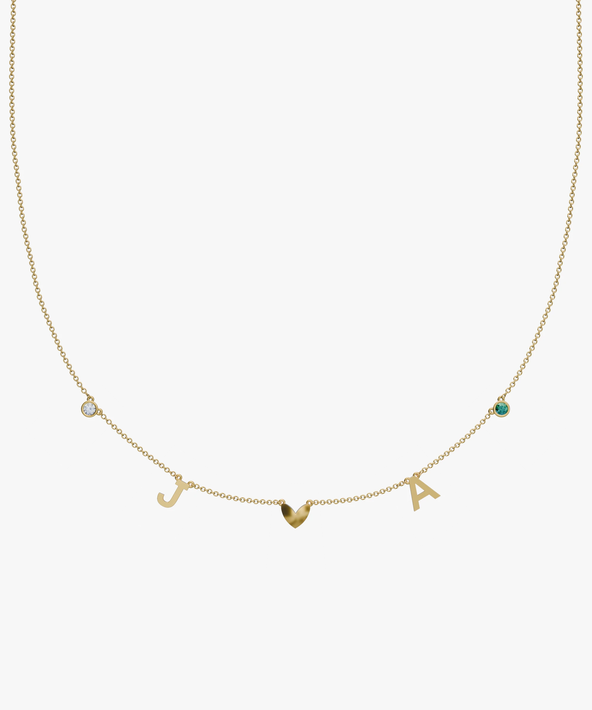 Personalised Charm Necklace classajewellers