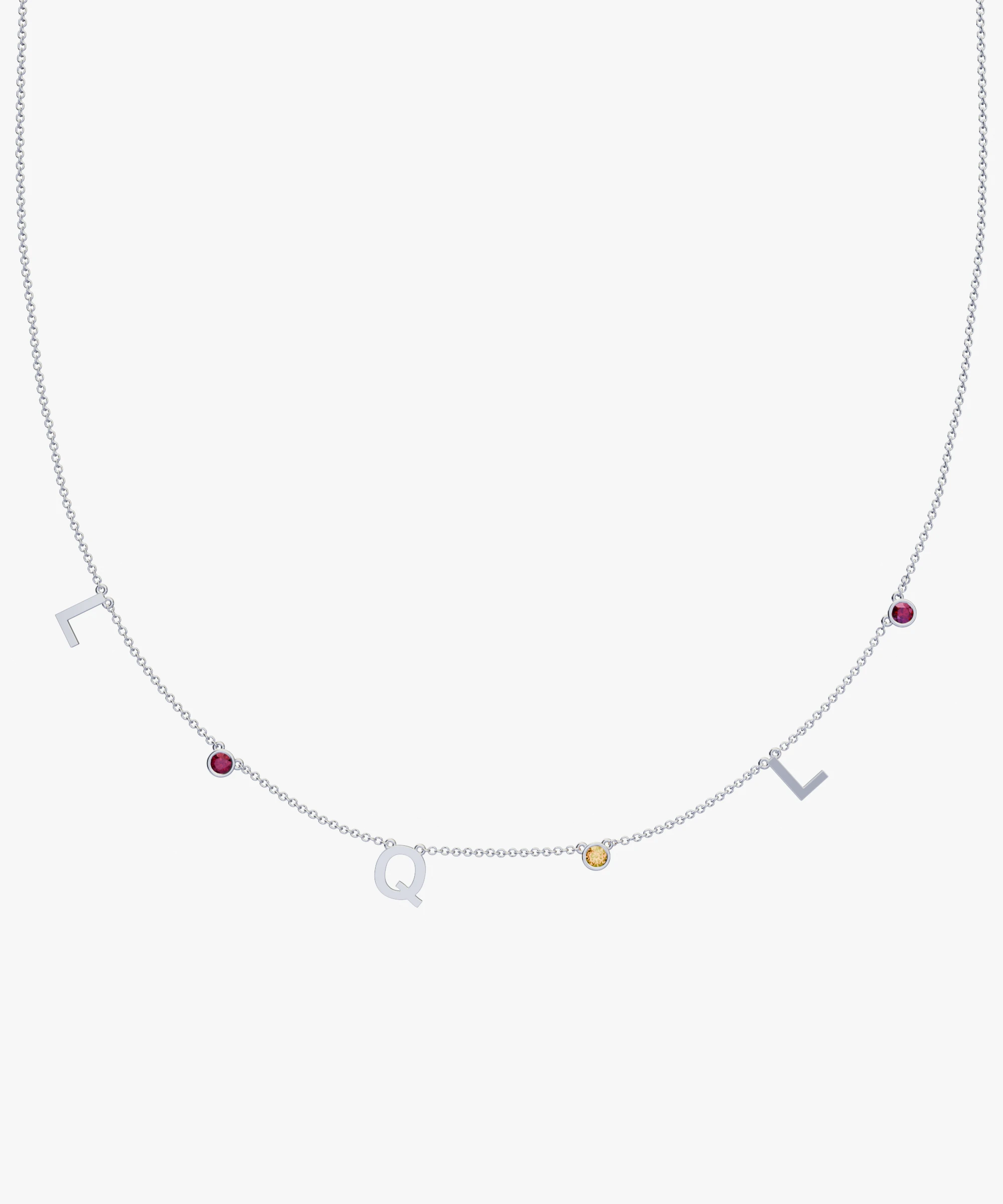 Personalised Charm Necklace classajewellers