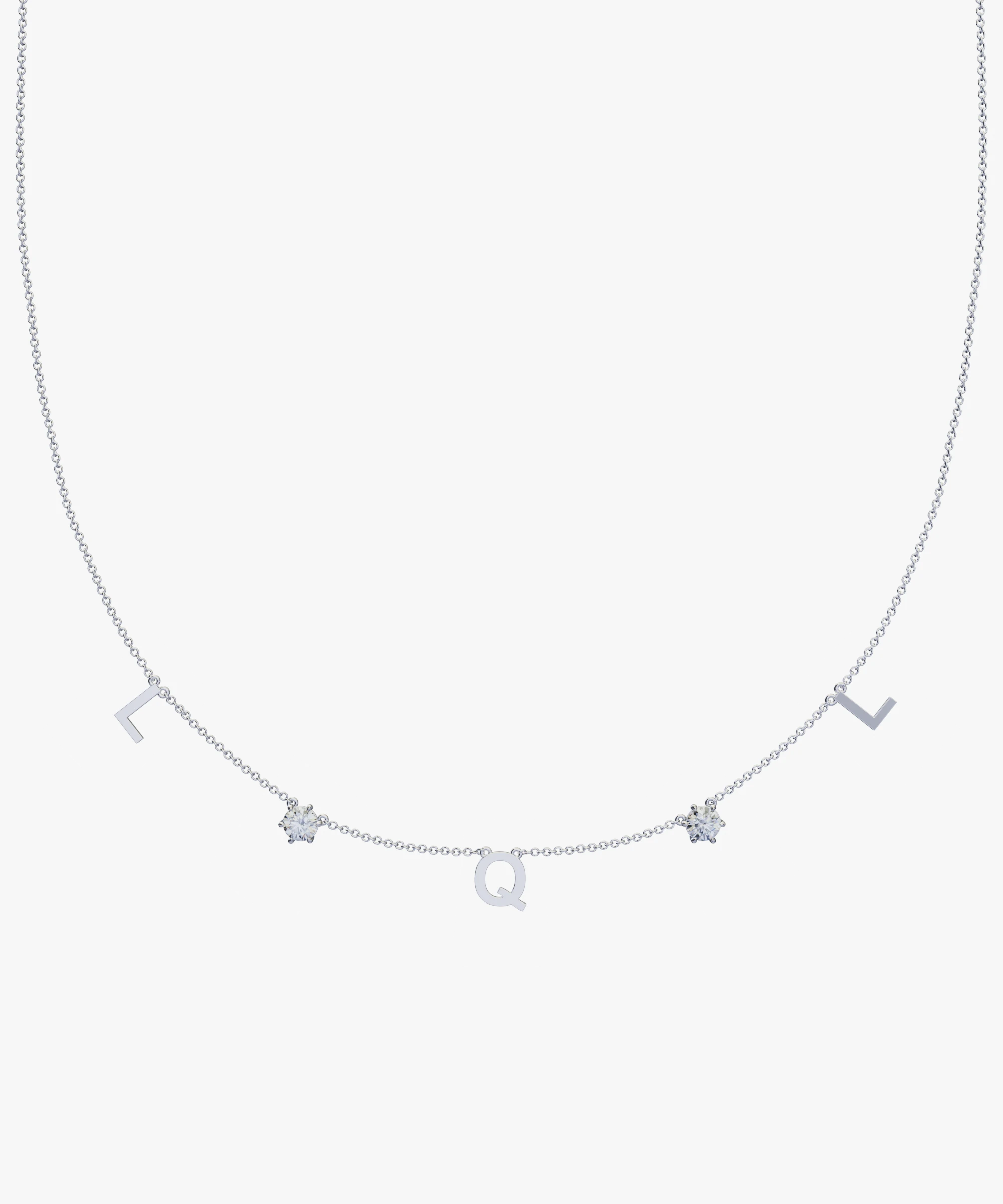 Personalised Charm Necklace classajewellers