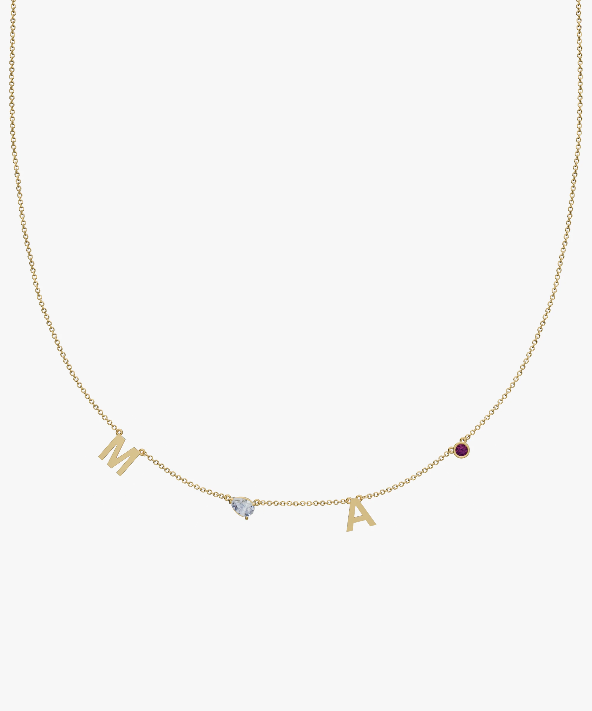 Personalised Charm Necklace classajewellers