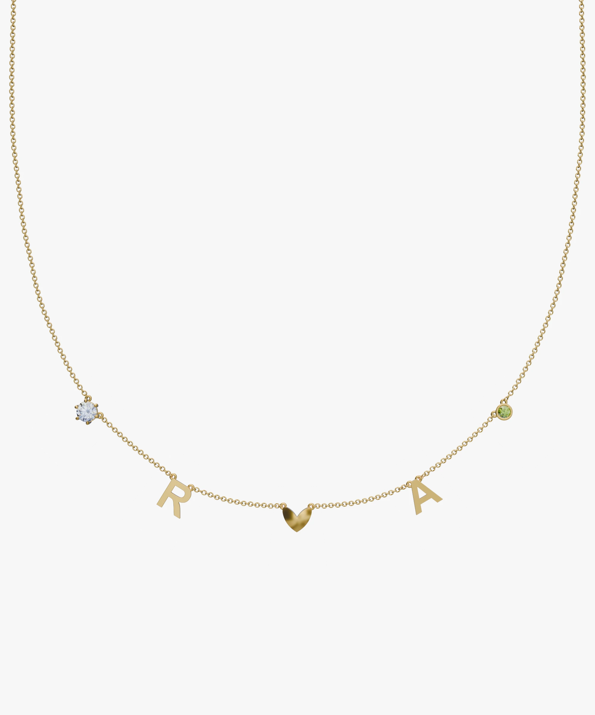 Personalised Charm Necklace classajewellers