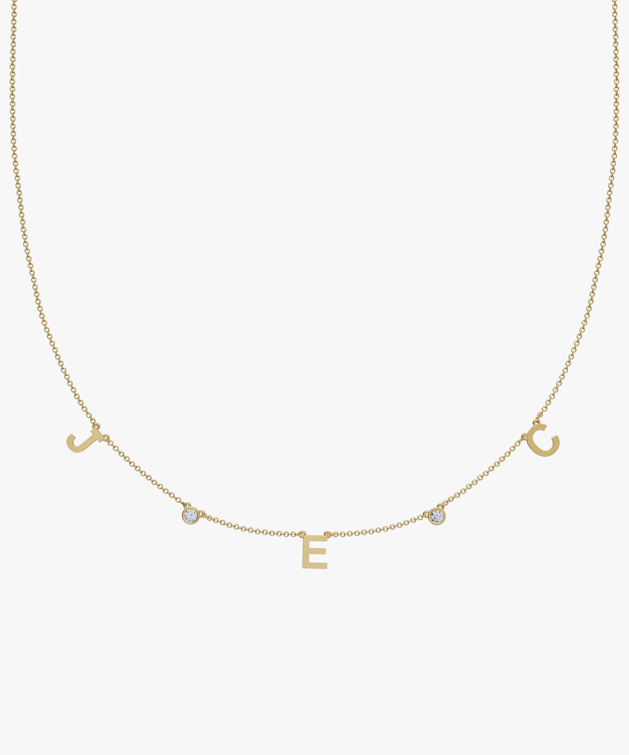 Personalised Charm Necklace classajewellers