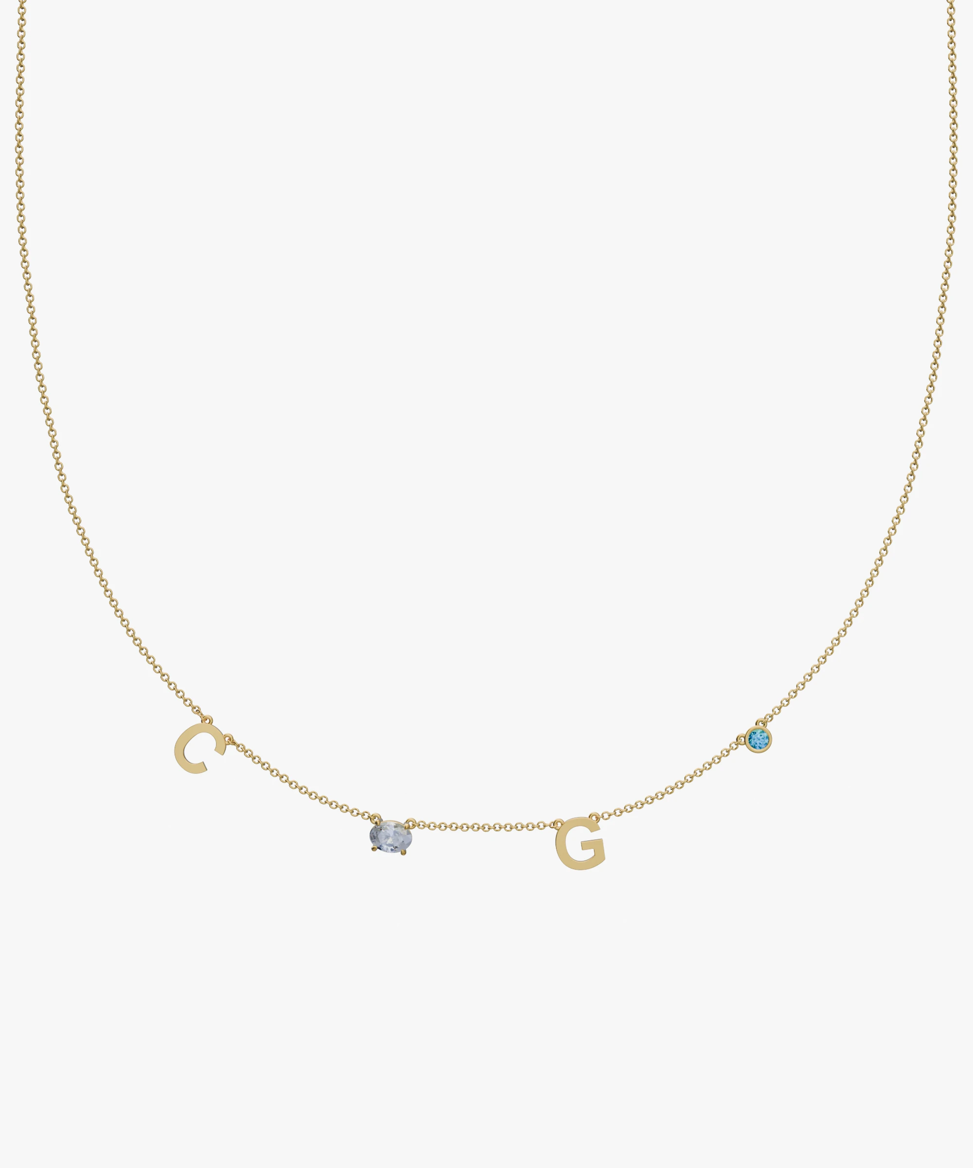 Personalised Charm Necklace classajewellers