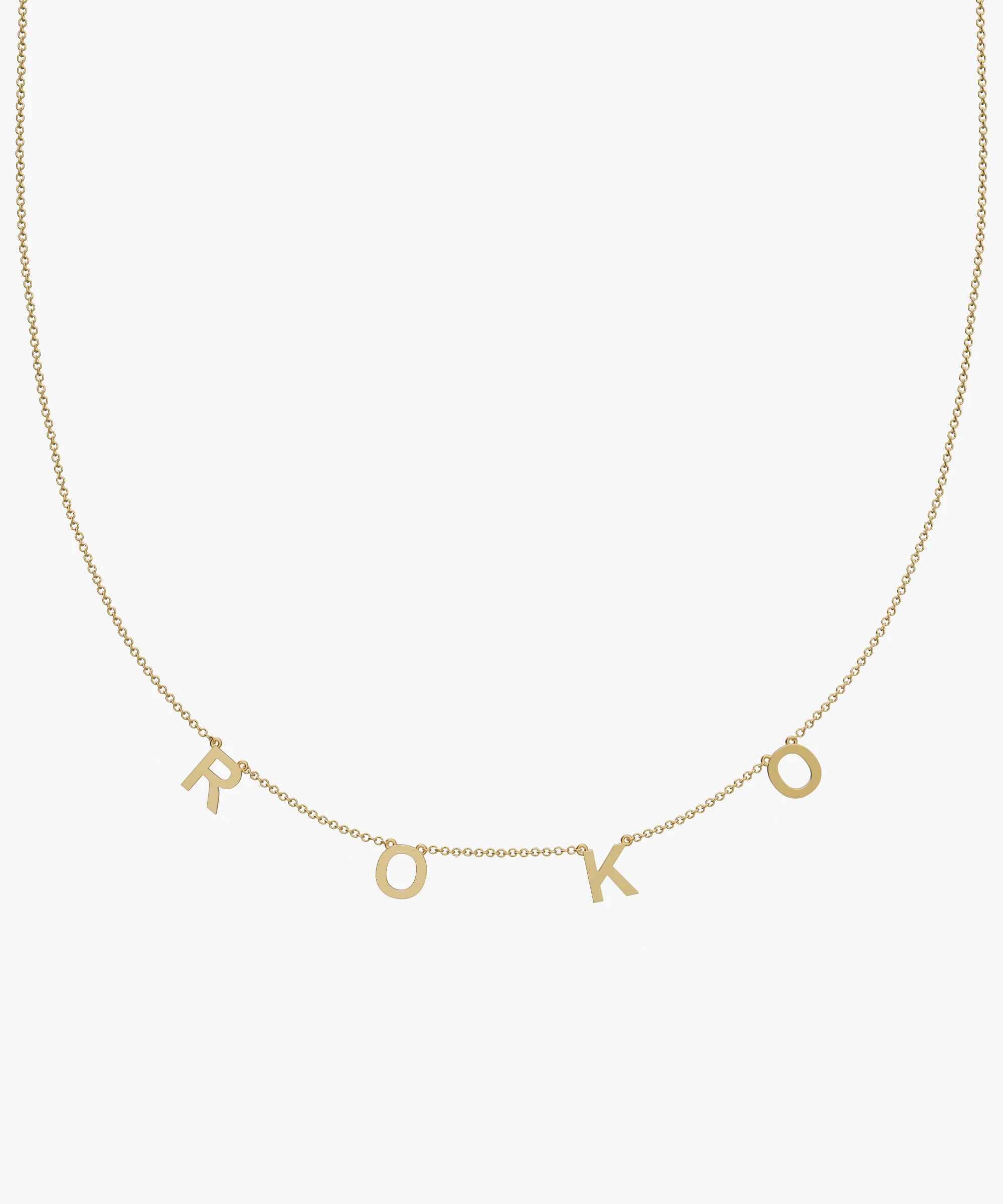 Personalised Charm Necklace classajewellers