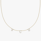 Personalised Charm Necklace classajewellers