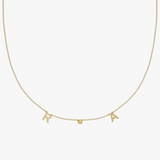 Personalised Charm Necklace classajewellers