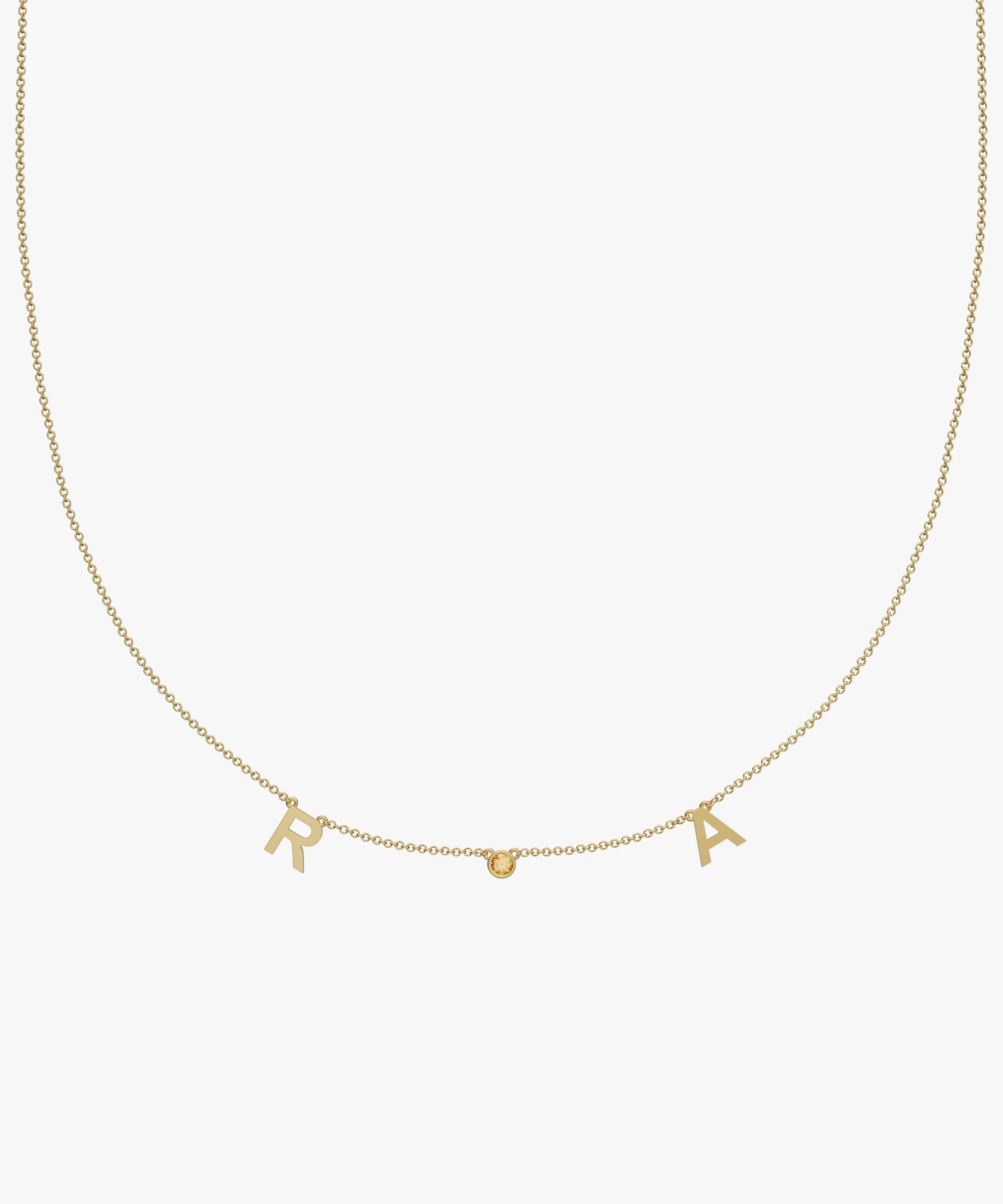Personalised Charm Necklace classajewellers