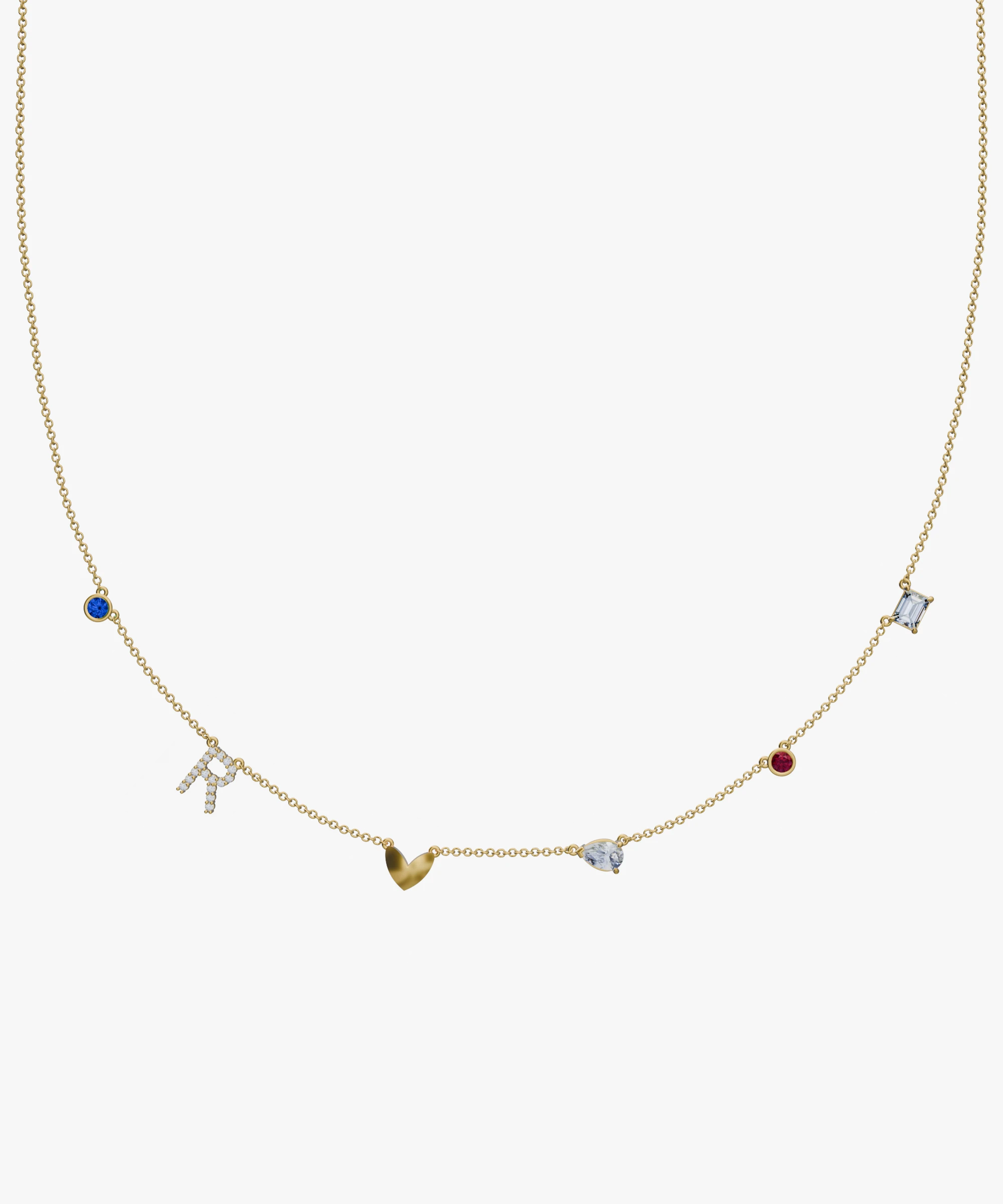 Personalised Charm Necklace classajewellers