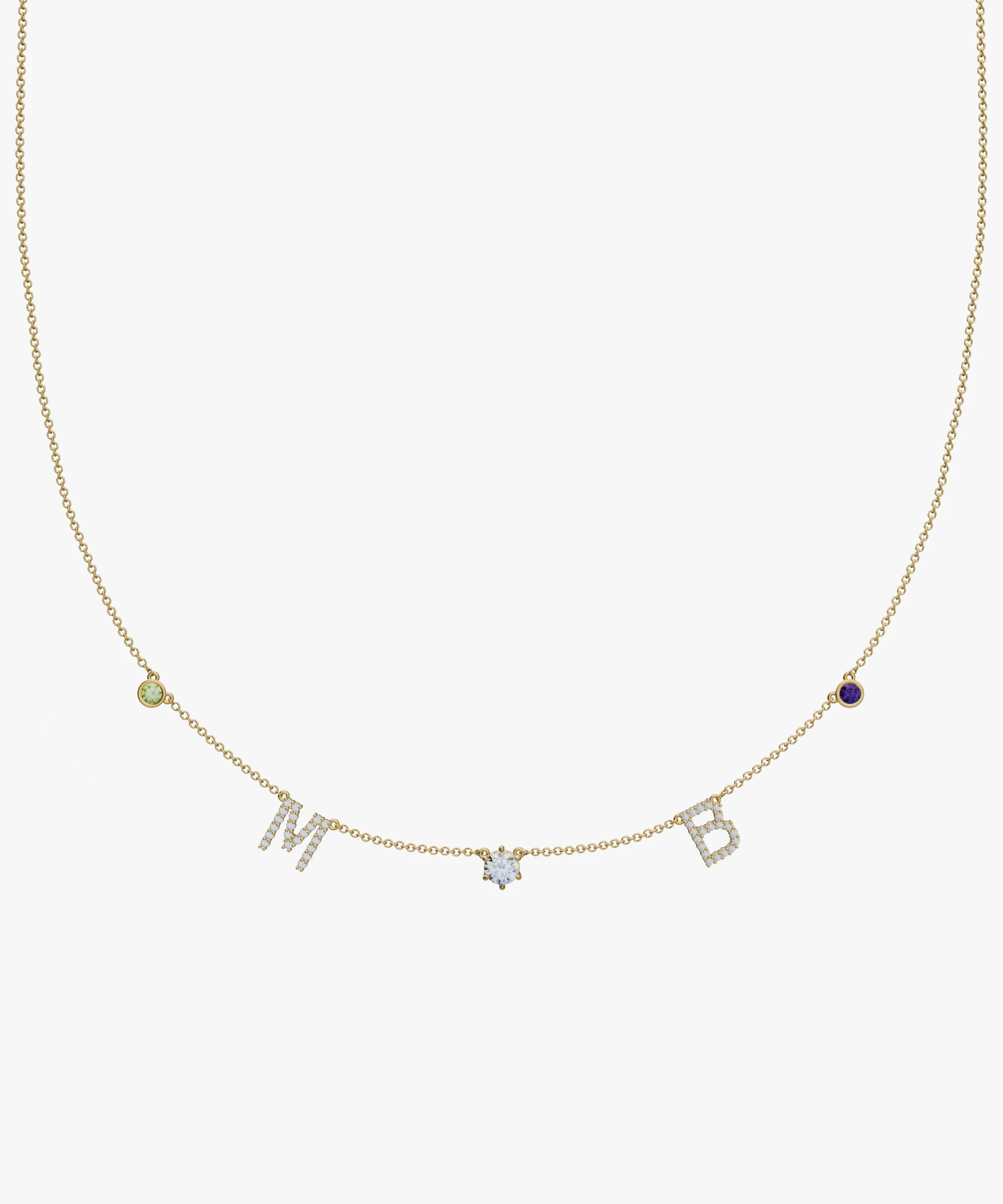 Personalised Charm Necklace classajewellers