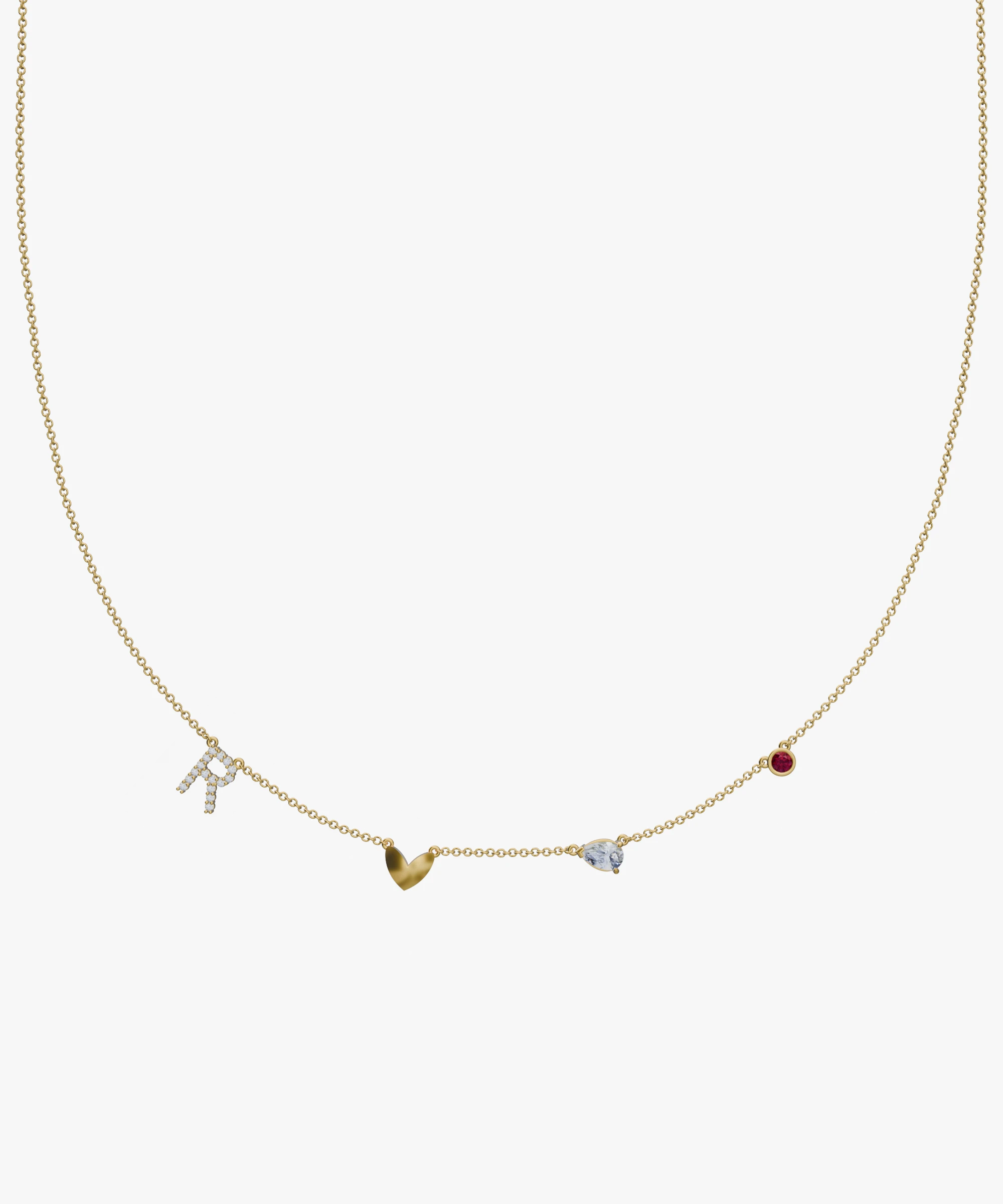 Personalised Charm Necklace classajewellers