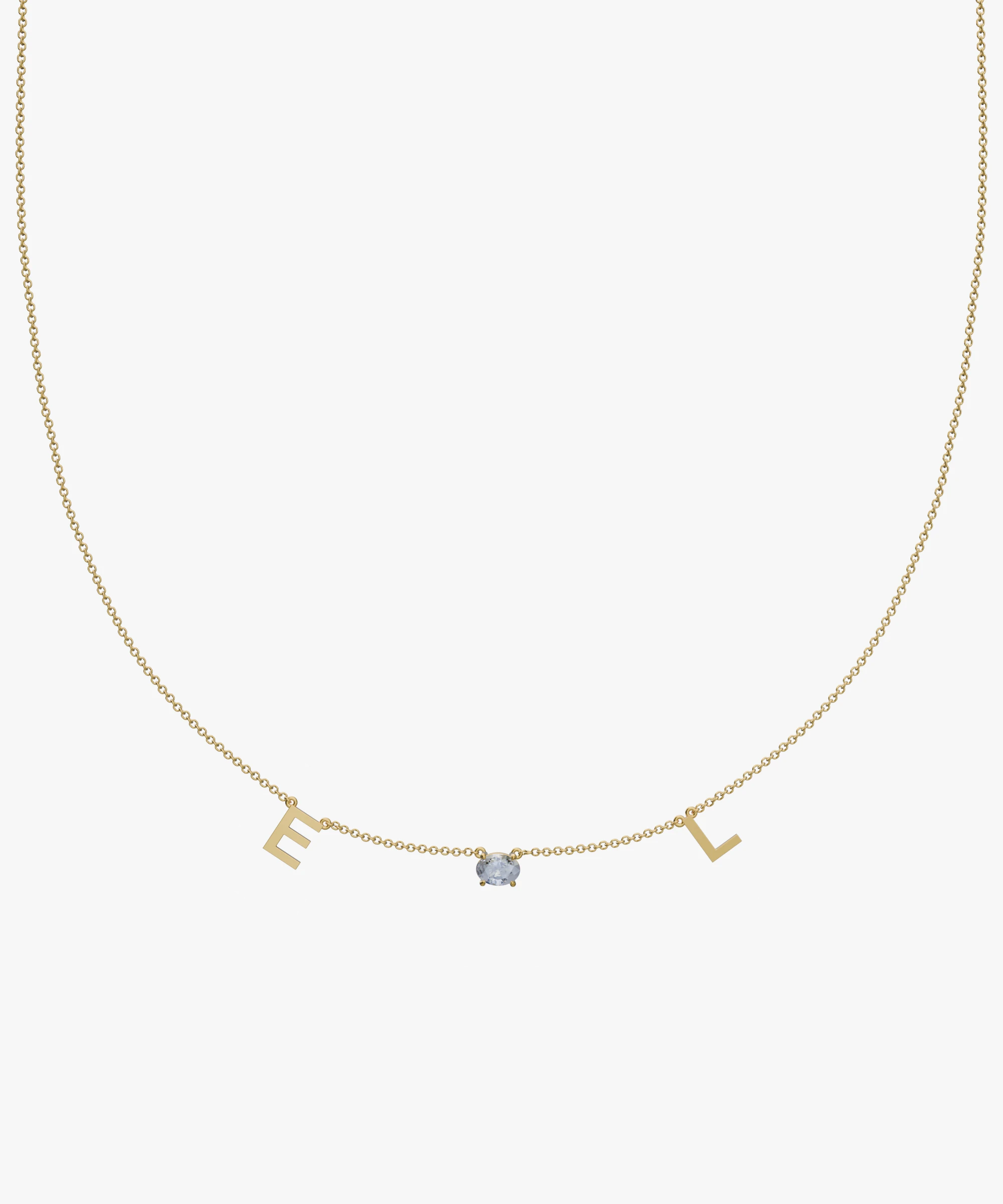 Personalised Charm Necklace classajewellers