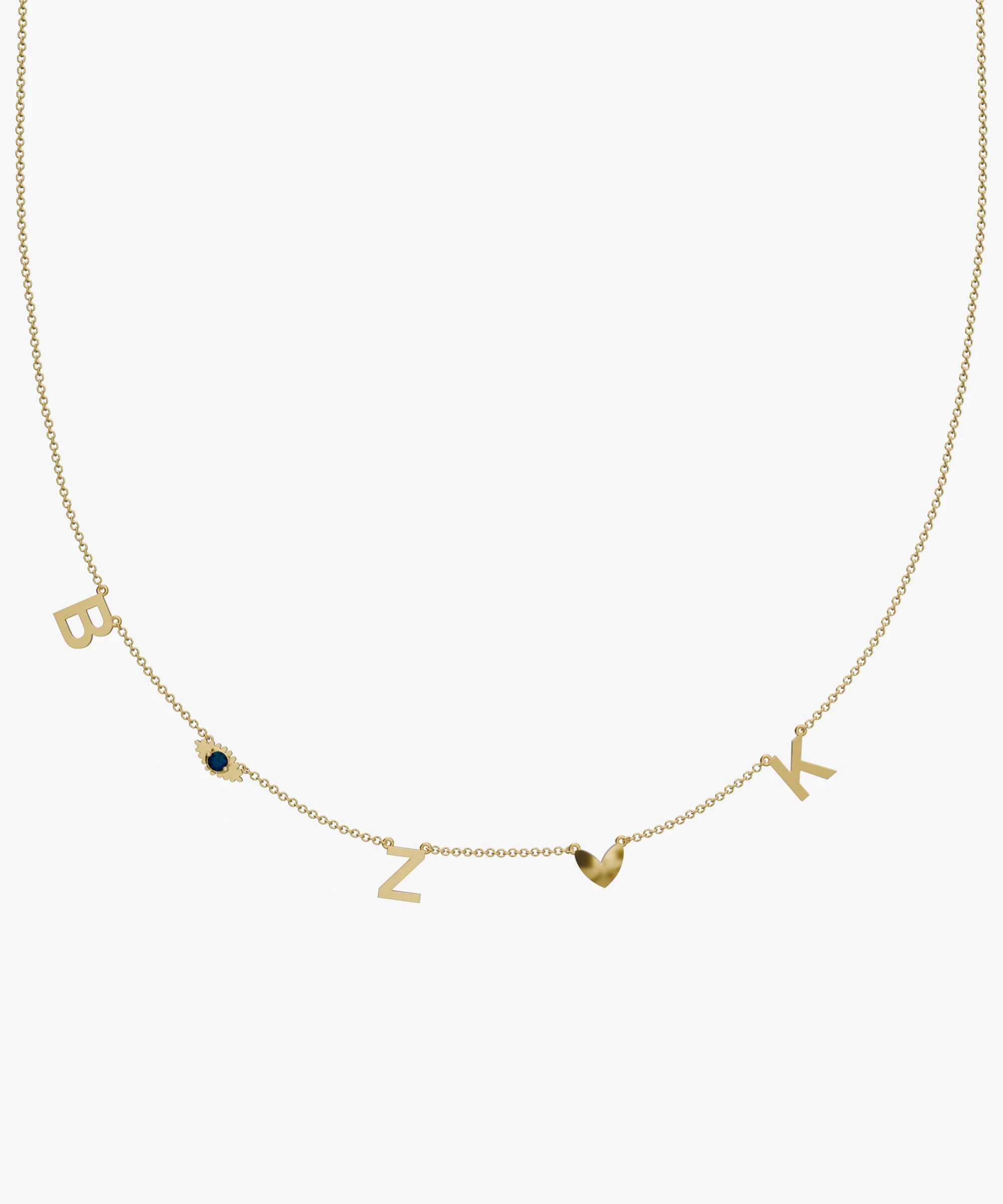 Personalised Charm Necklace