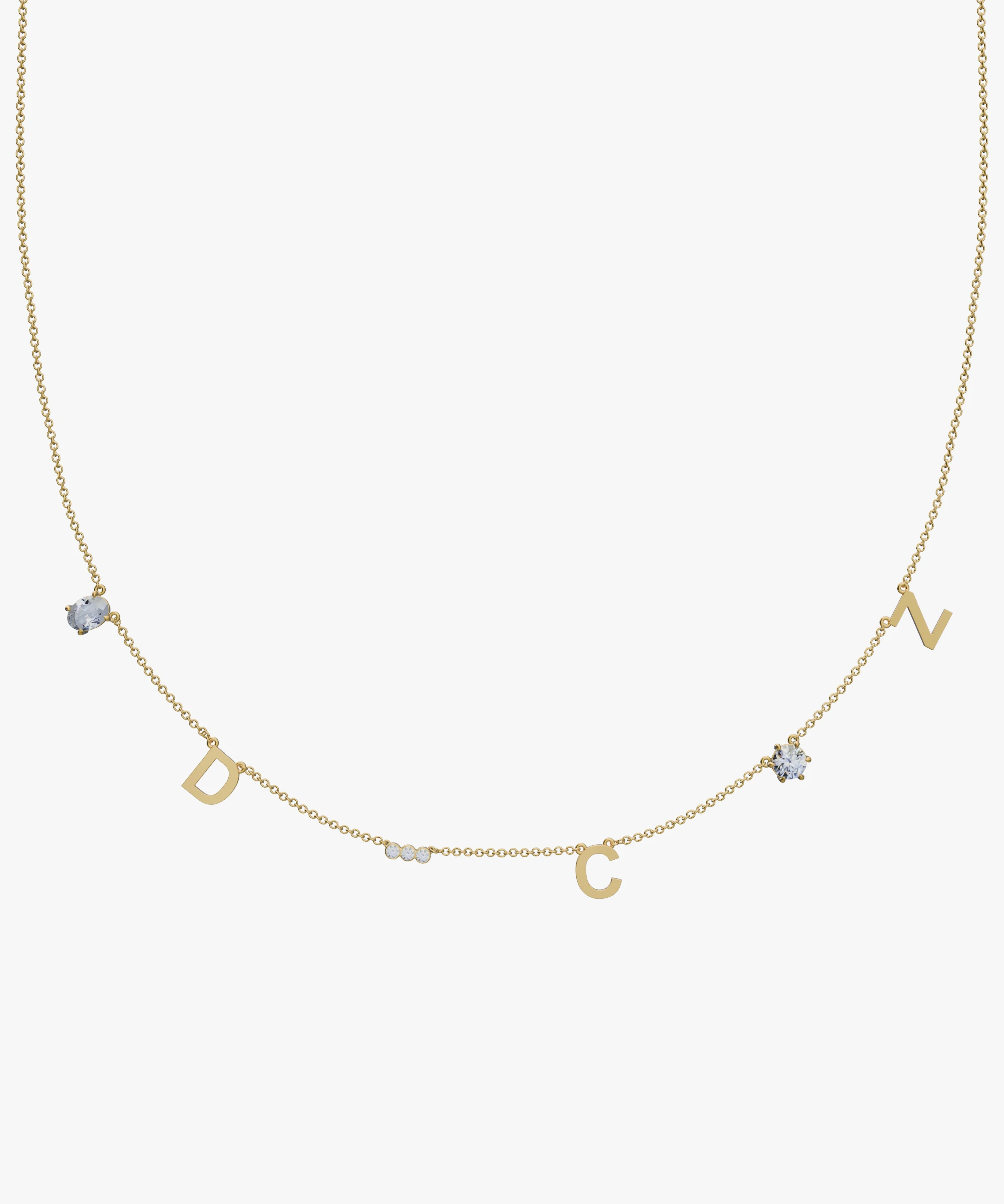 Personalised Charm Necklace
