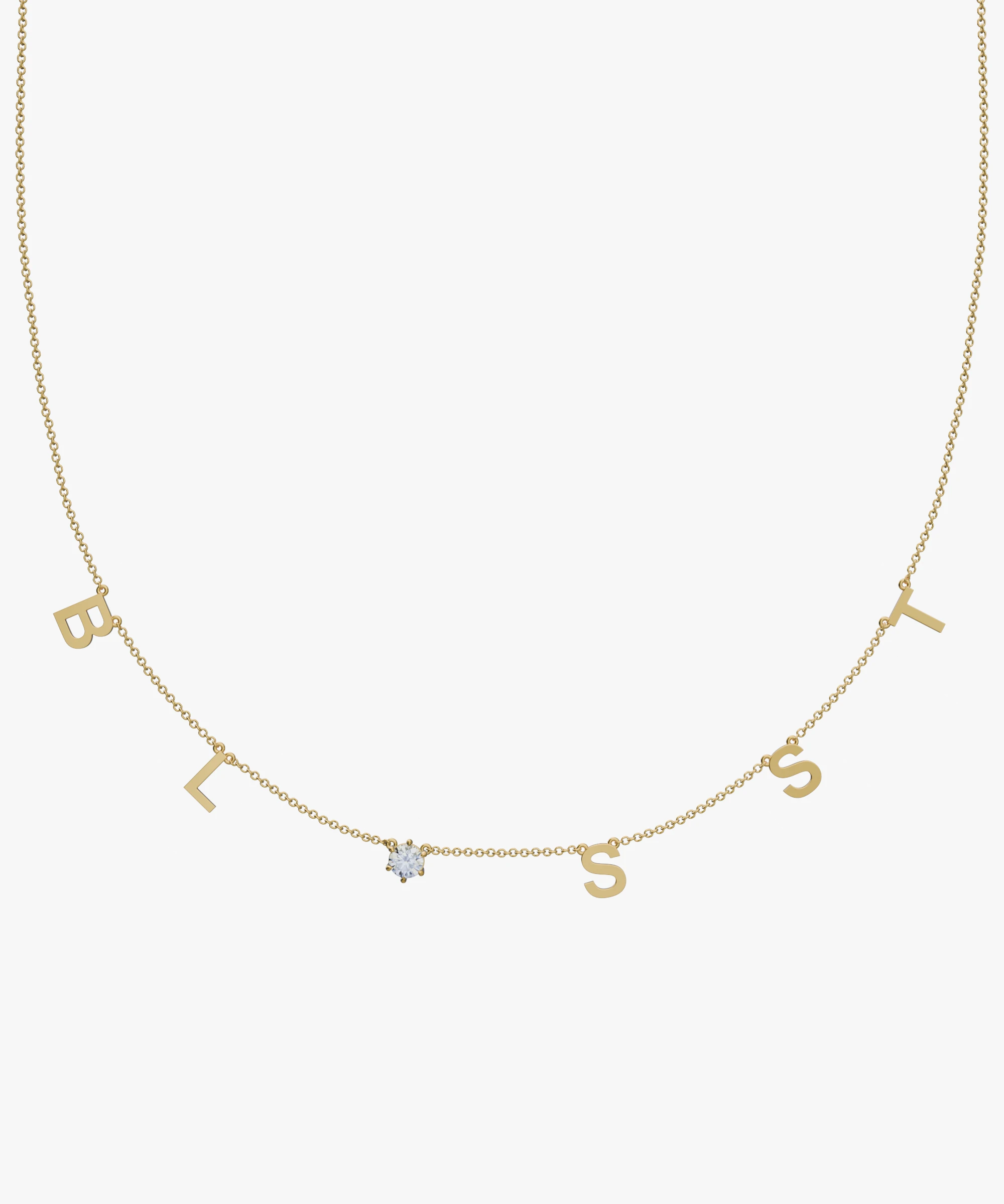 Personalised Charm Necklace