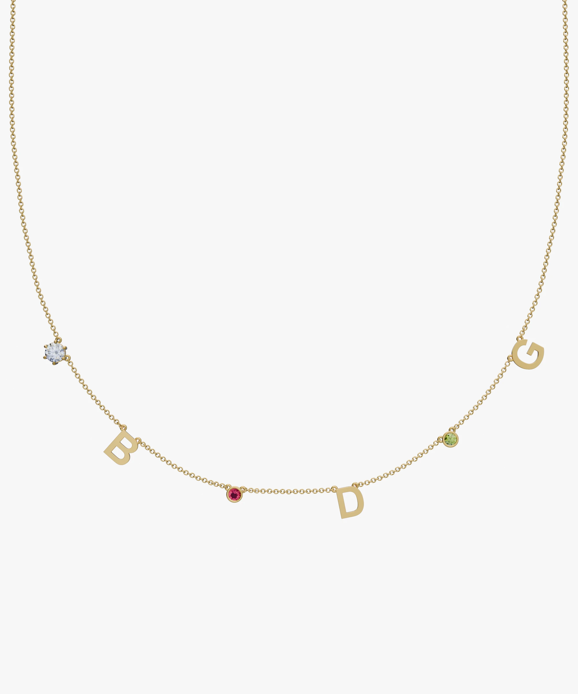 Personalised Charm Necklace