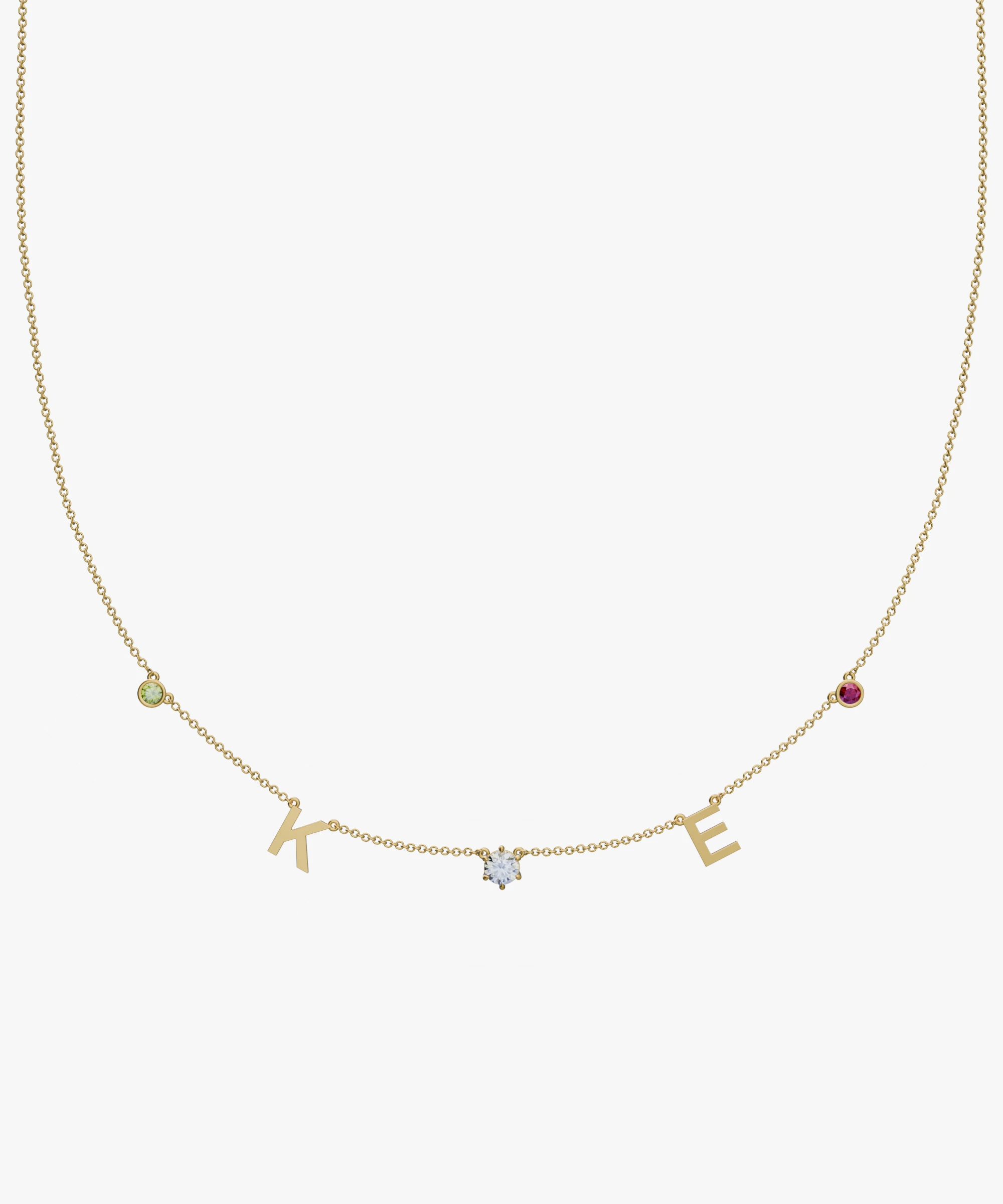 Personalised Charm Necklace