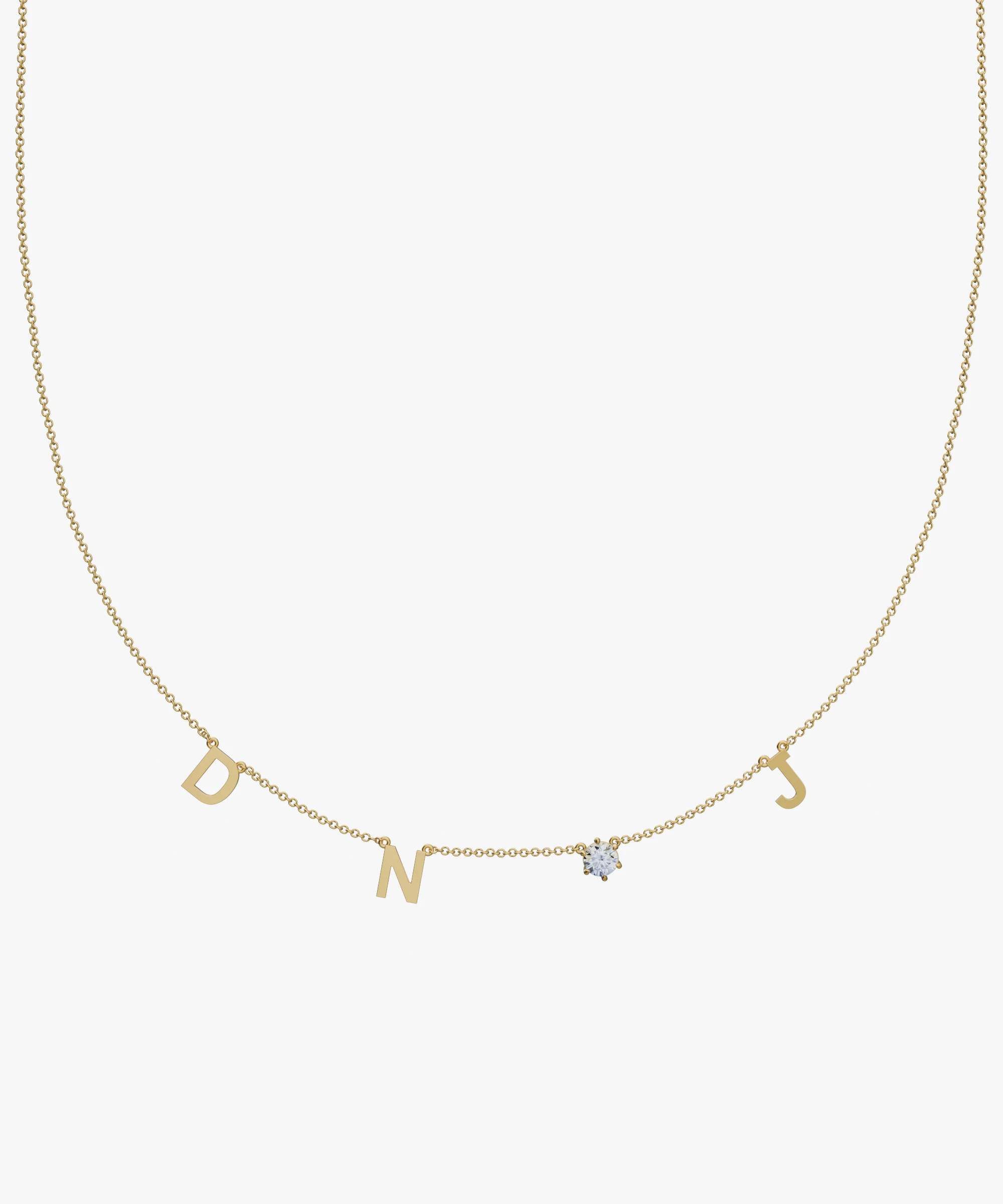 Personalised Charm Necklace