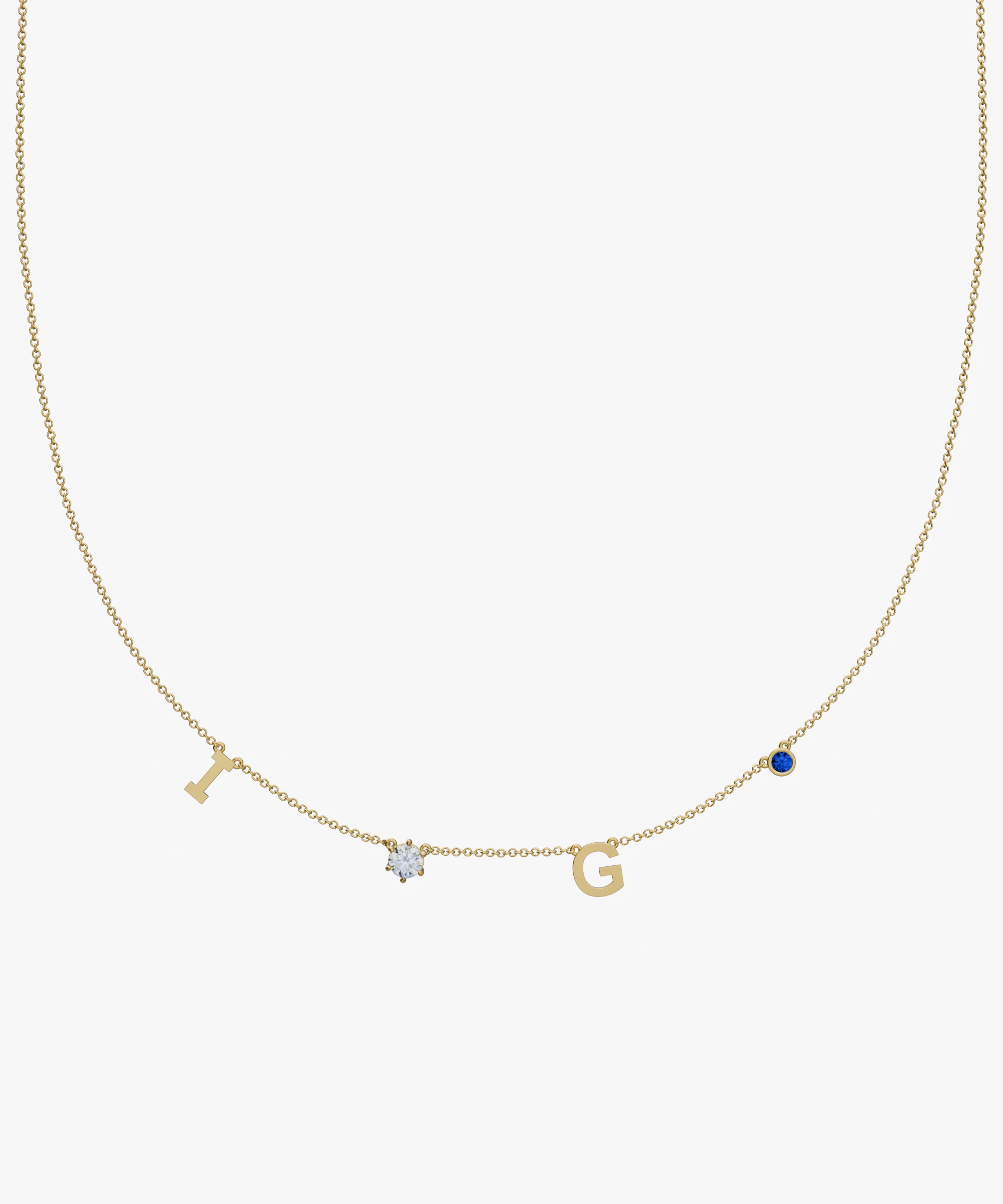 Personalised Charm Necklace
