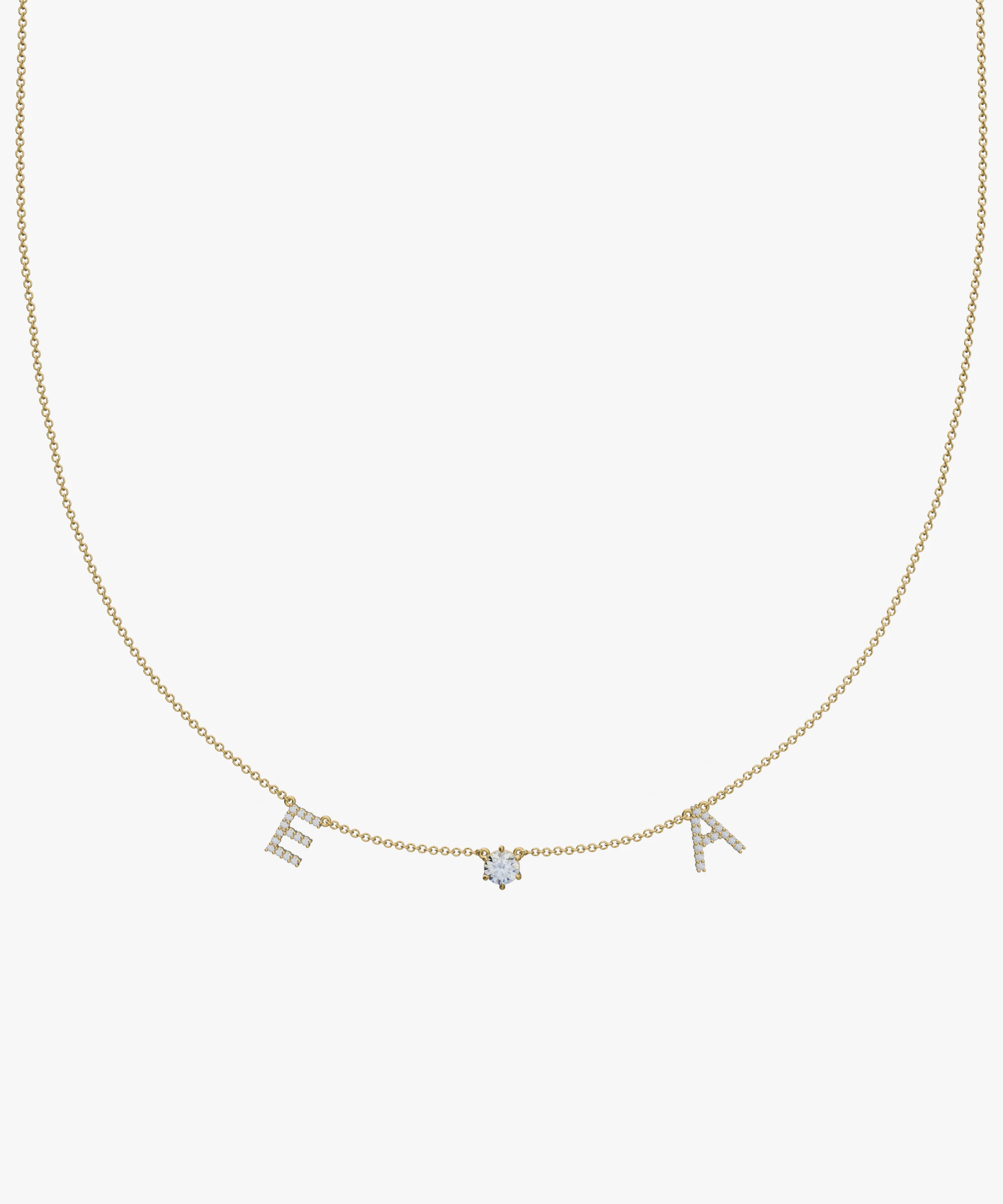 Personalised Charm Necklace