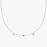 Personalised Charm Necklace